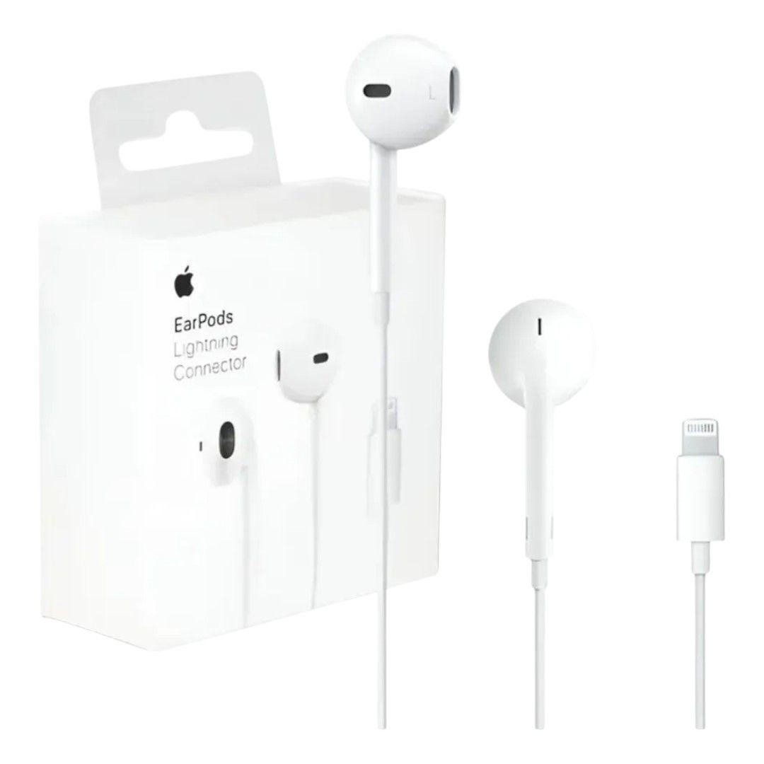 Audifonos Apple EarPods Originales Lightning Microfono Control-4