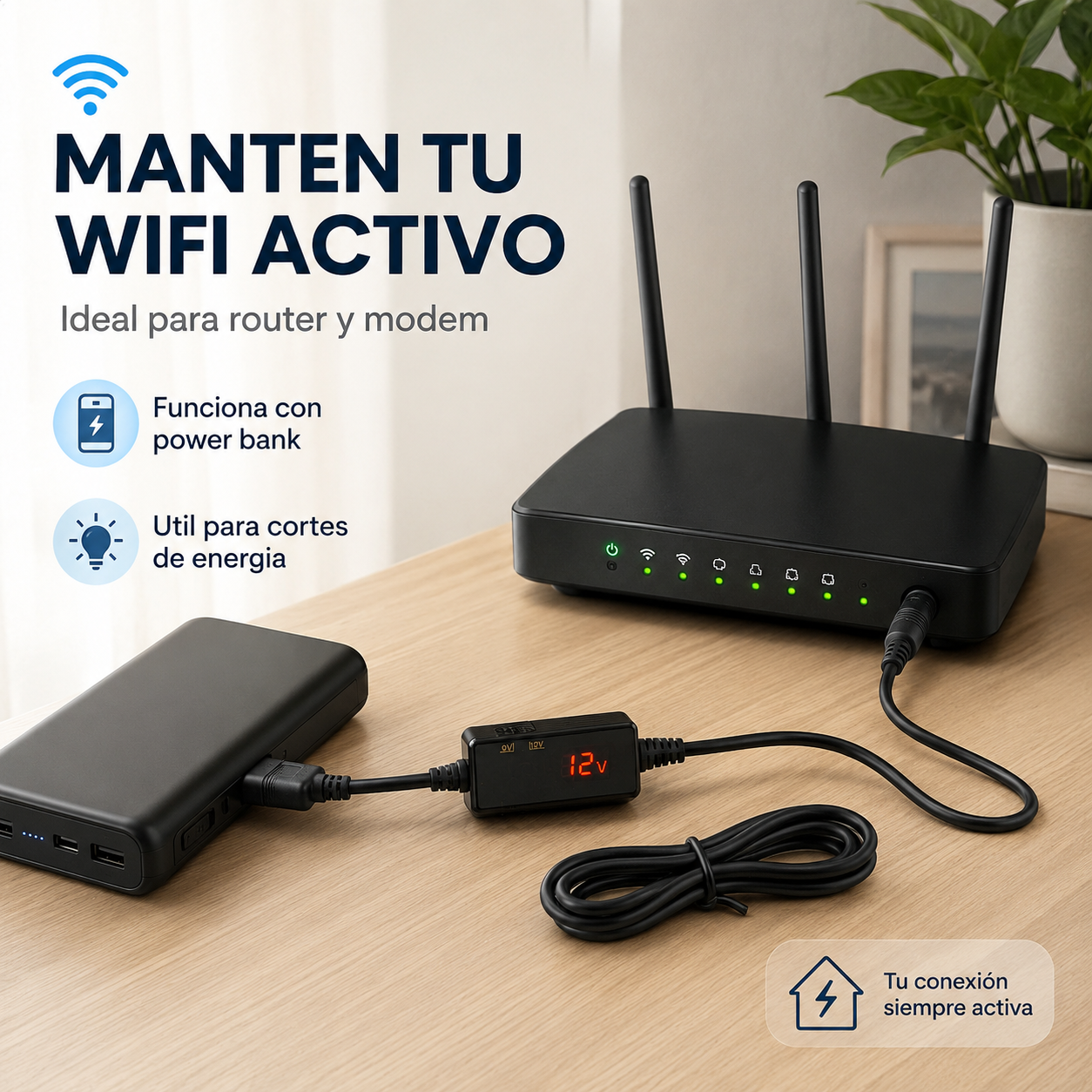 Convertidor Voltaje USB A DC 9V 12V Con Selector Y Display-6