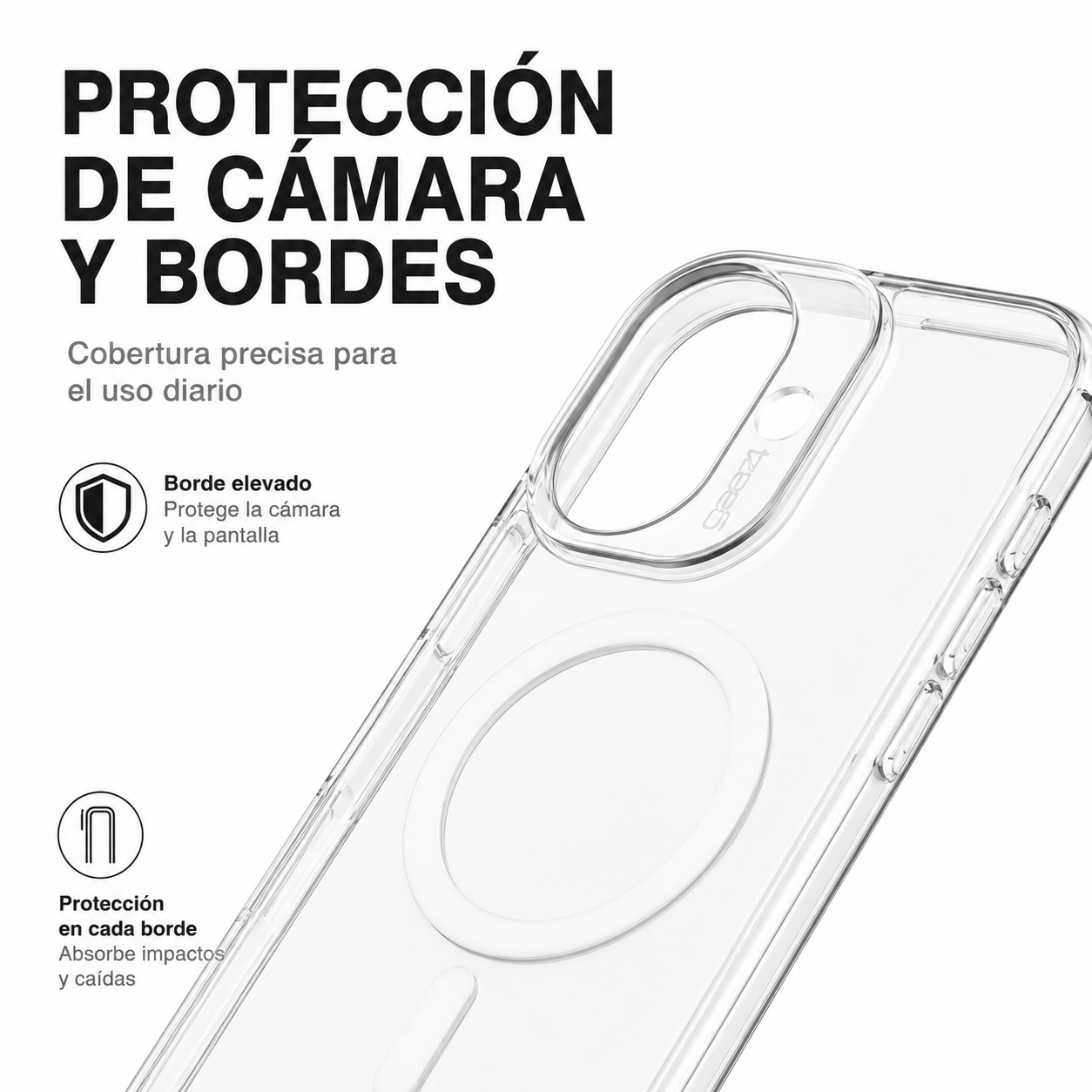 Carcasa Gear4 Crystal Palace Magsafe para iPhone 16-5