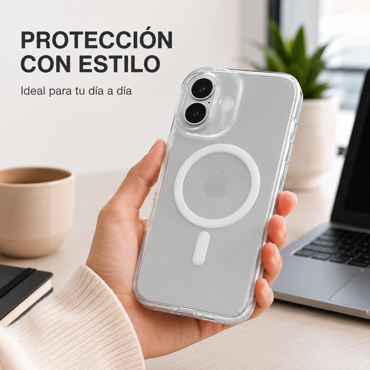 Carcasa Gear4 Crystal Palace Magsafe para iPhone 16-6