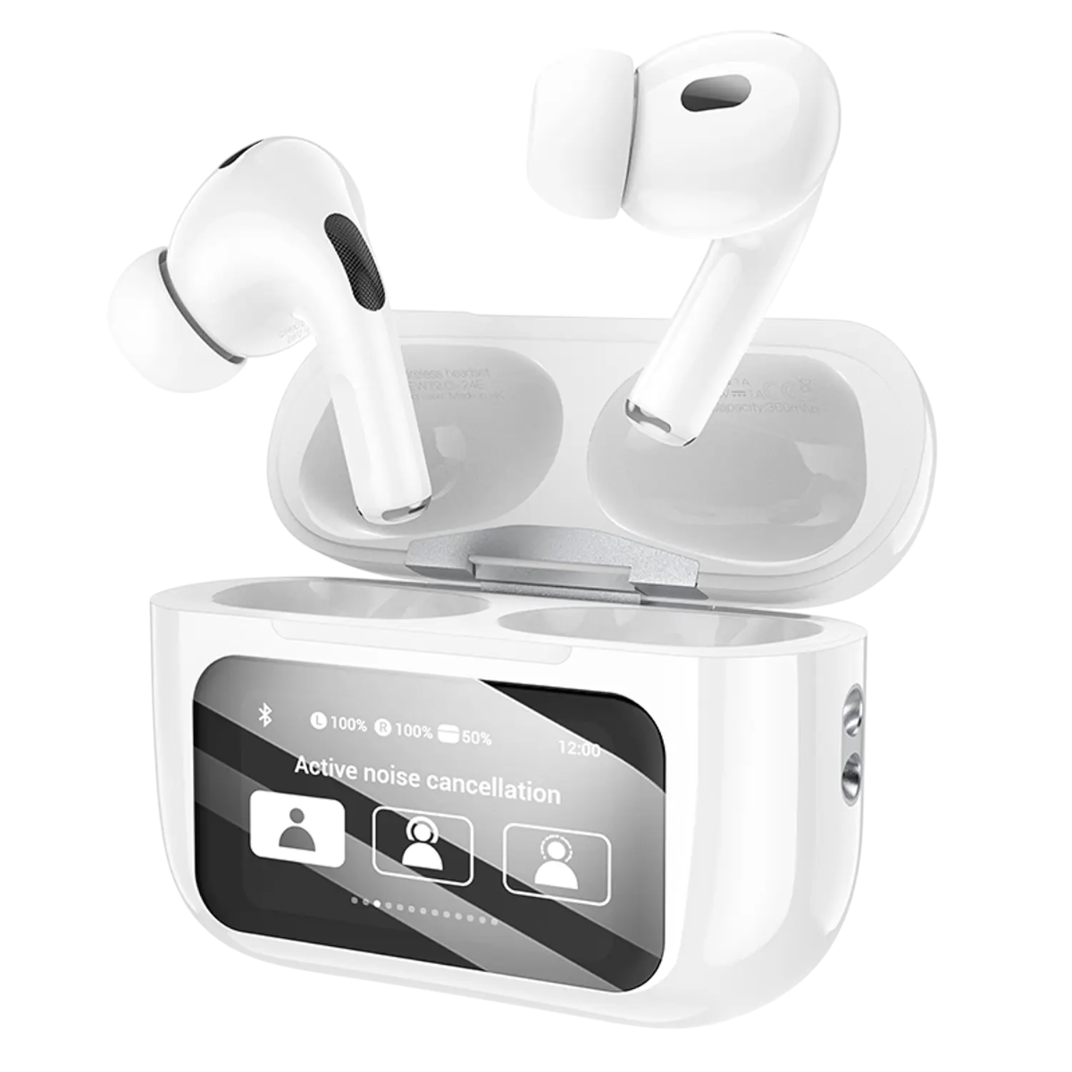 Aud fonos Bluetooth Hoco EW72 Pantalla T ctil ANC TWS-8