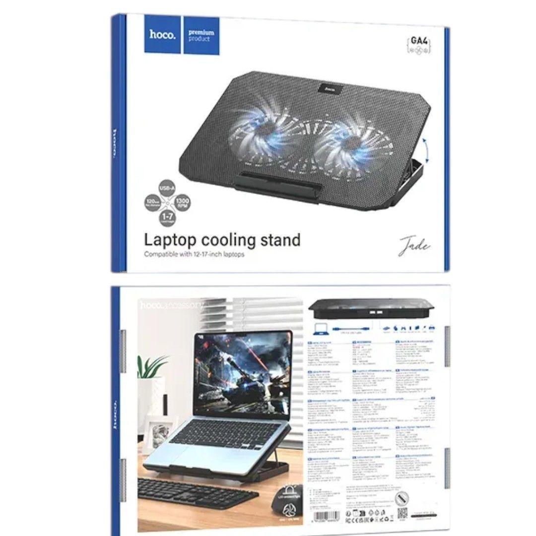 Base Enfriadora Notebook Hasta 17 Pulgadas Usb Con Led-7