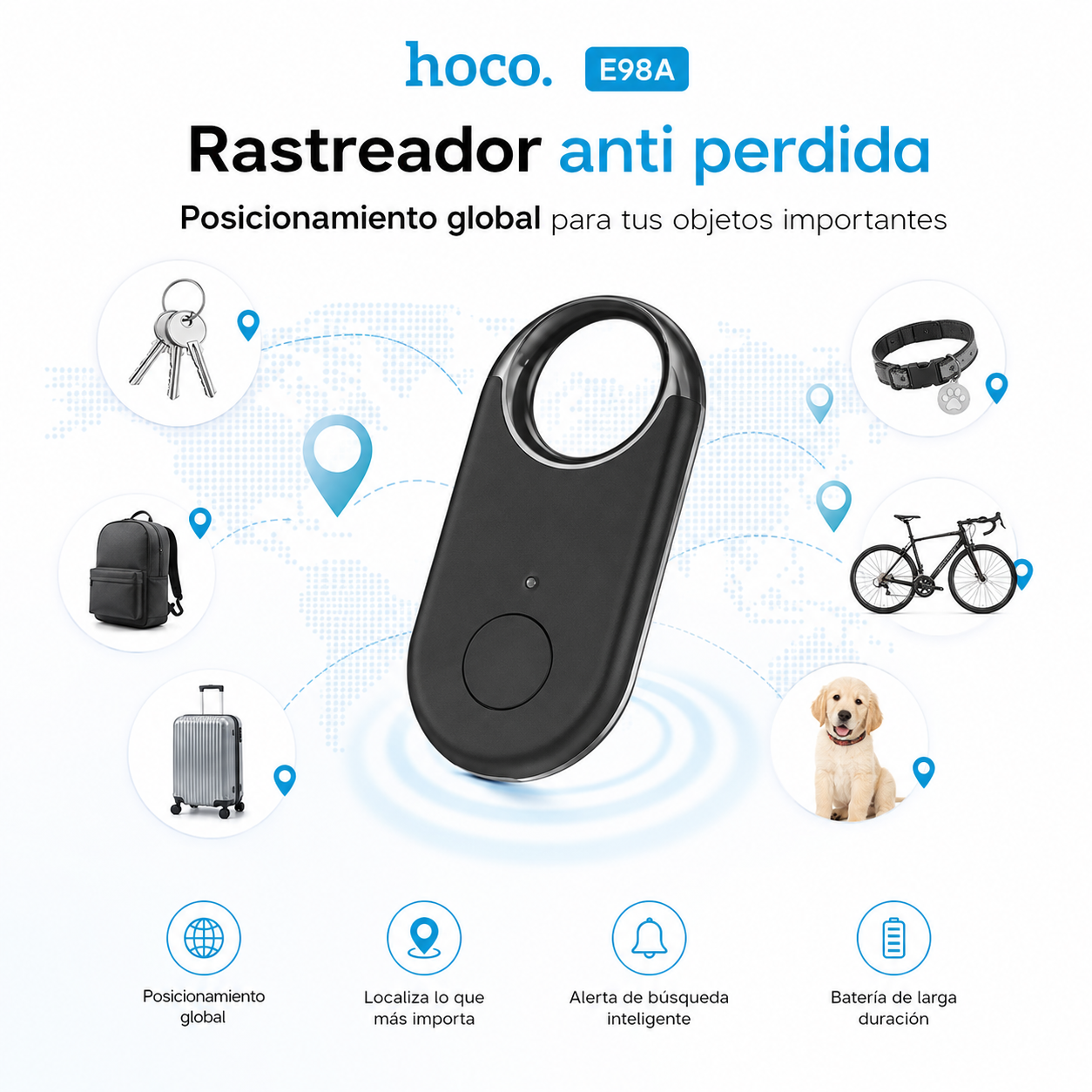 Tag Localizador Bluetooth Compatible Con Android Find Hub-3