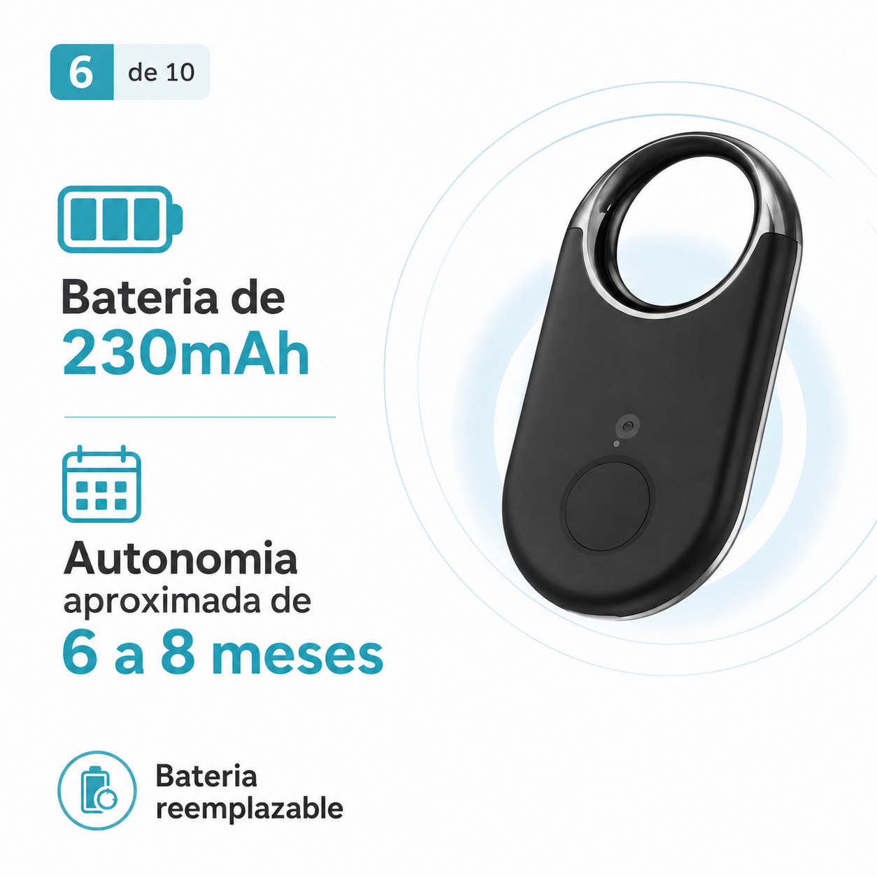 Tag Localizador Bluetooth Compatible Con Android Find Hub-5