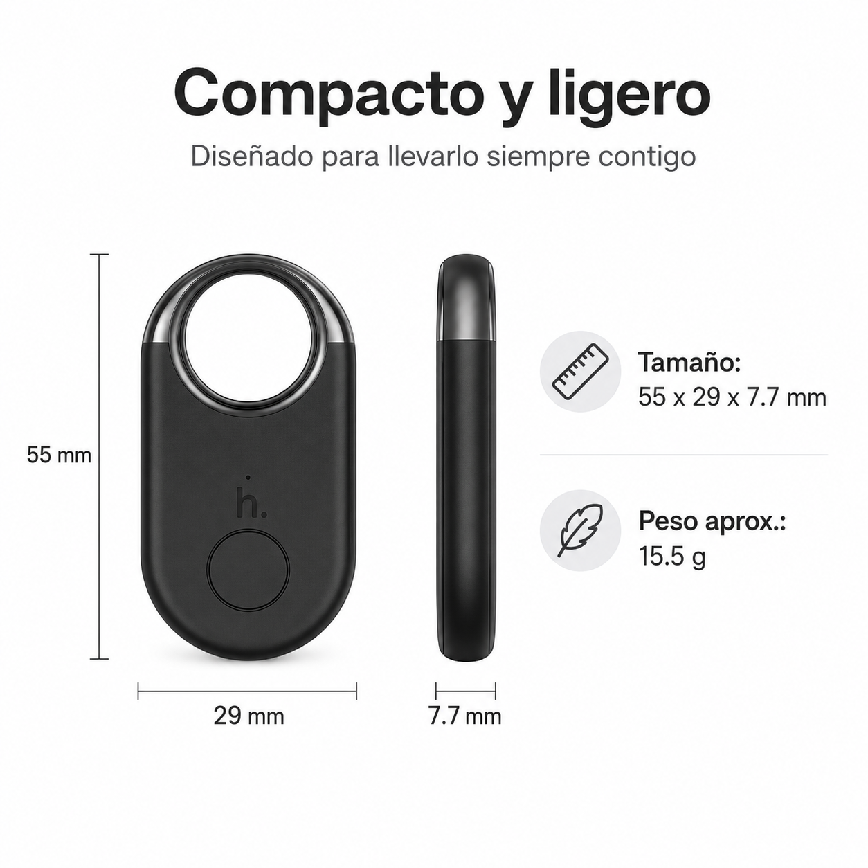 Tag Localizador Bluetooth Compatible Con Android Find Hub-8