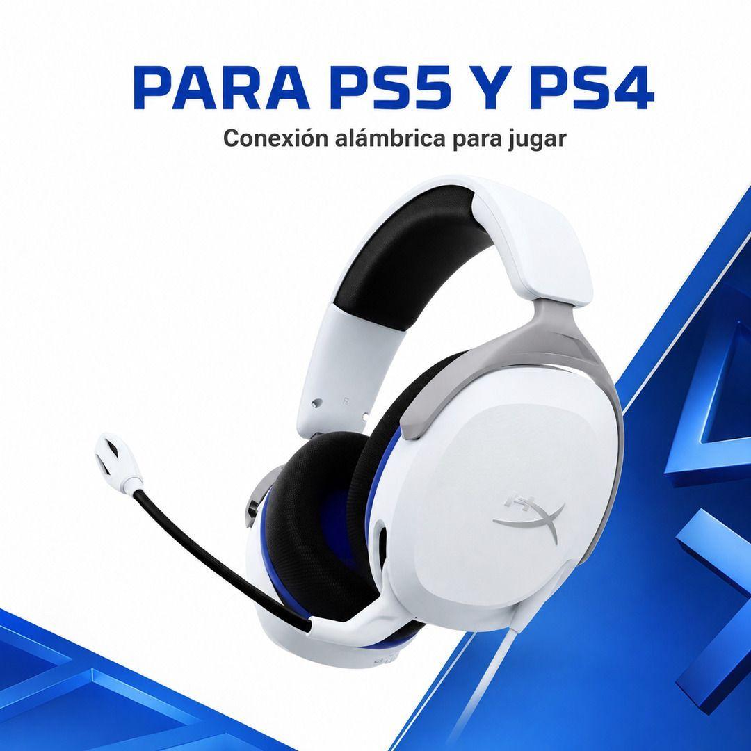 Audifonos Gamer HyperX Cloud Stinger 2 Core 40mm PS5 y PS4-6