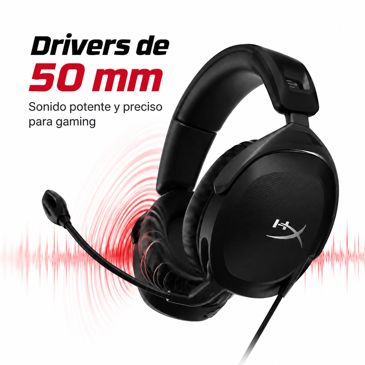 Audifonos Gamer HyperX Cloud Stinger 2 DTS X PC-3