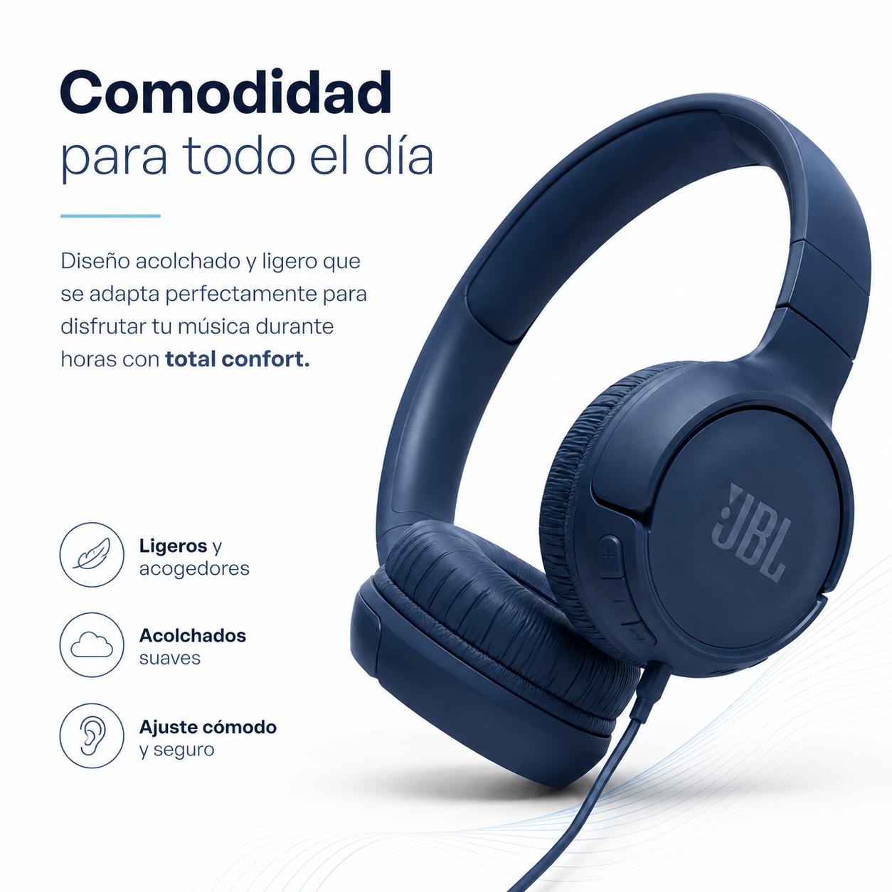 Audifonos JBL Tune 520 Tipo C USB C Hi Res Con Microfono-5
