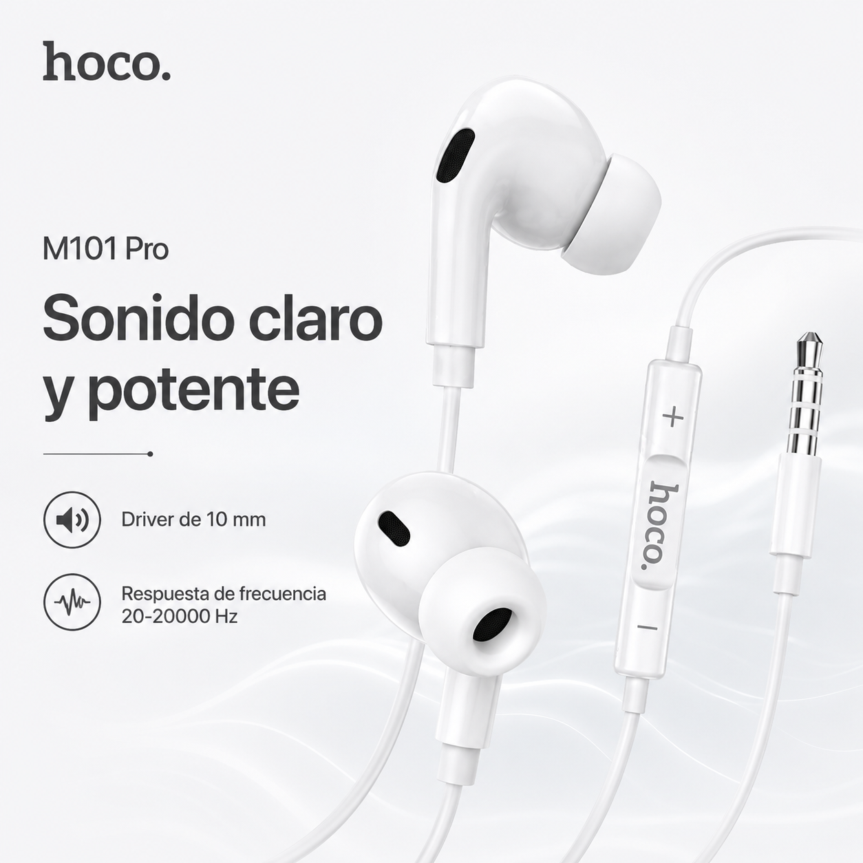 Audifonos In Ear HOCO M101 Pro Con Control Y Microfono-2