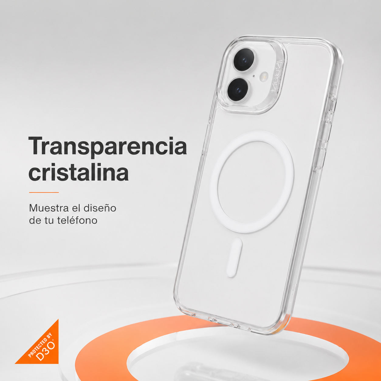 Carcasa Gear4 Crystal Palace Magsafe para iPhone 15-2