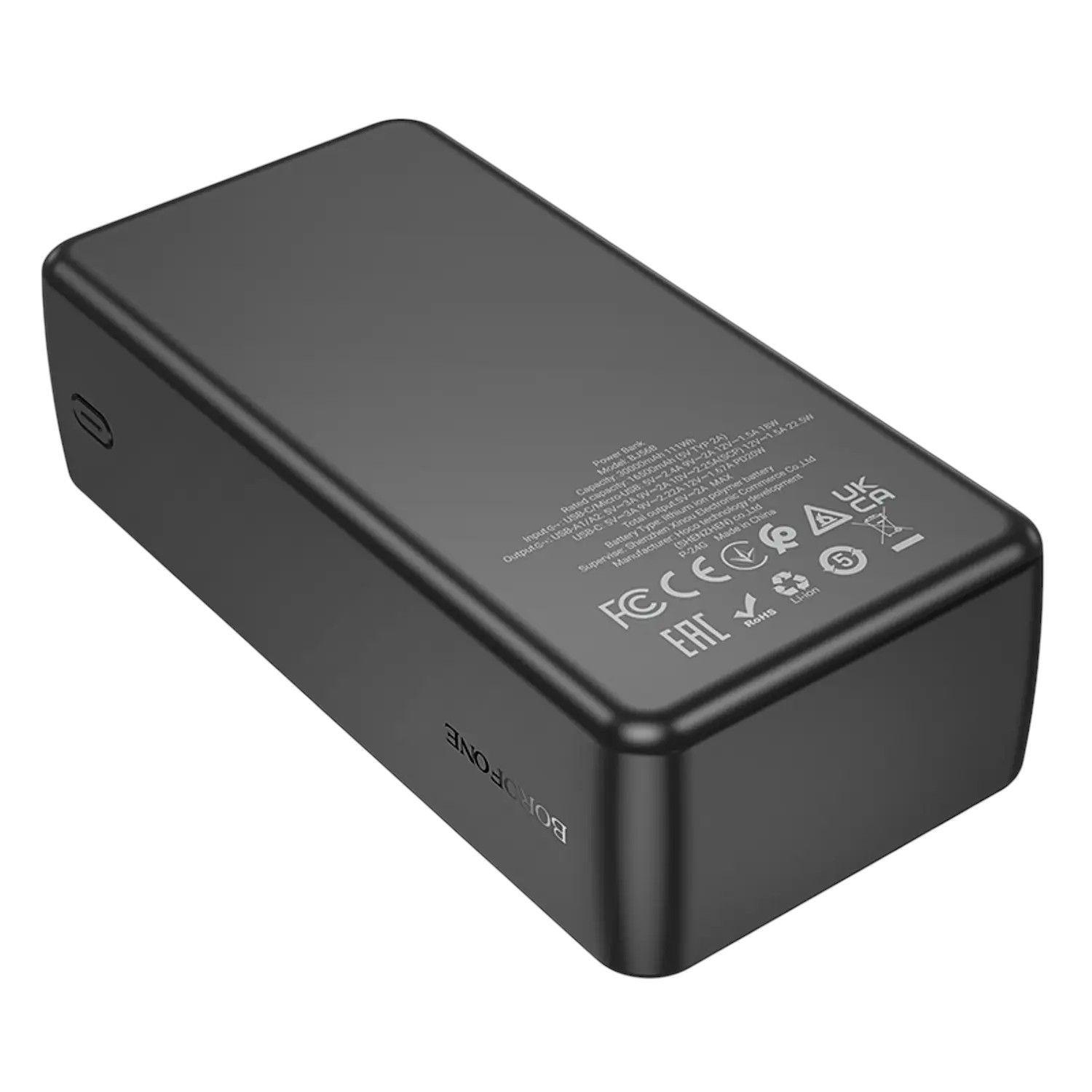 Powerbank Borofone BJ56B 30000 mAh 22.5 W + PD 20 W-2