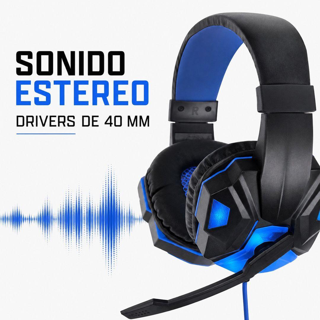 Audifonos Gamer Para PC Con Microfono Led 3 5mm-2