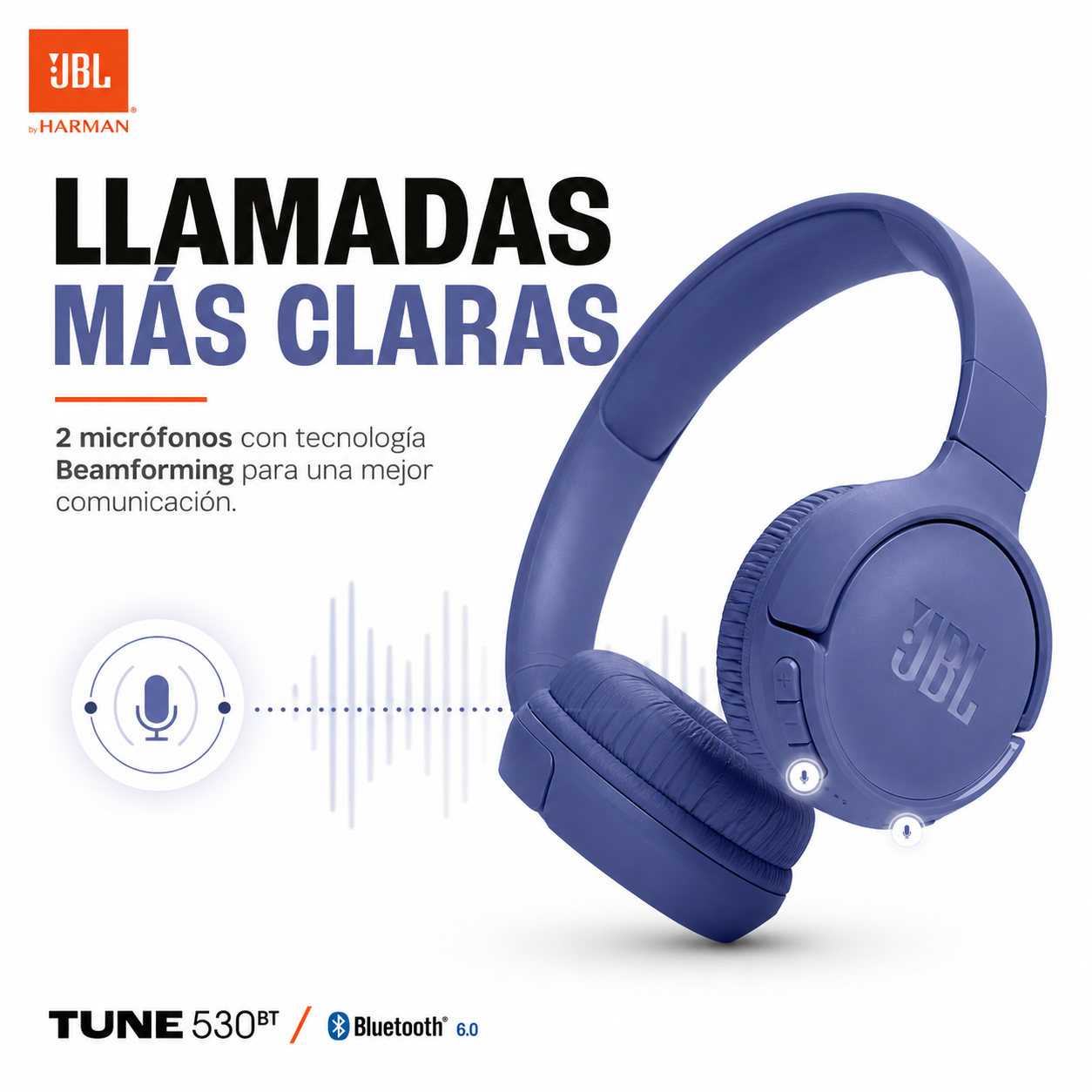 JBL Tune 530BT Audifonos Bluetooth 76h Pure Bass-6
