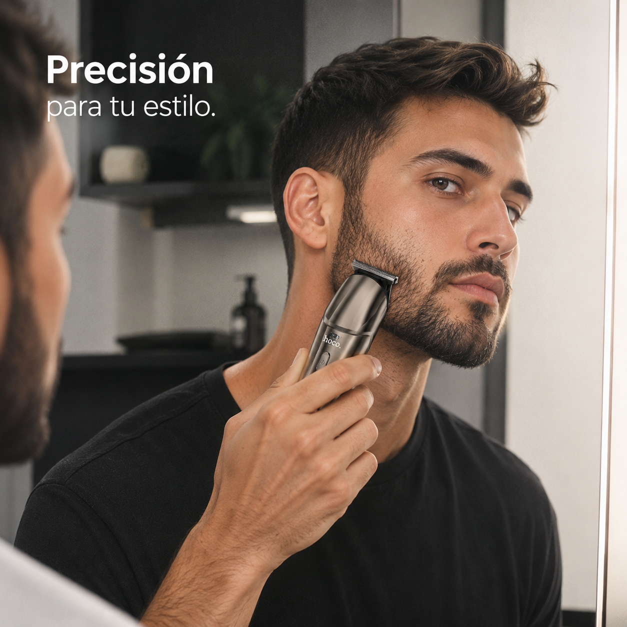 Maquina De Cortar Cabello Hoco HP26 IPX6 Recargable-8