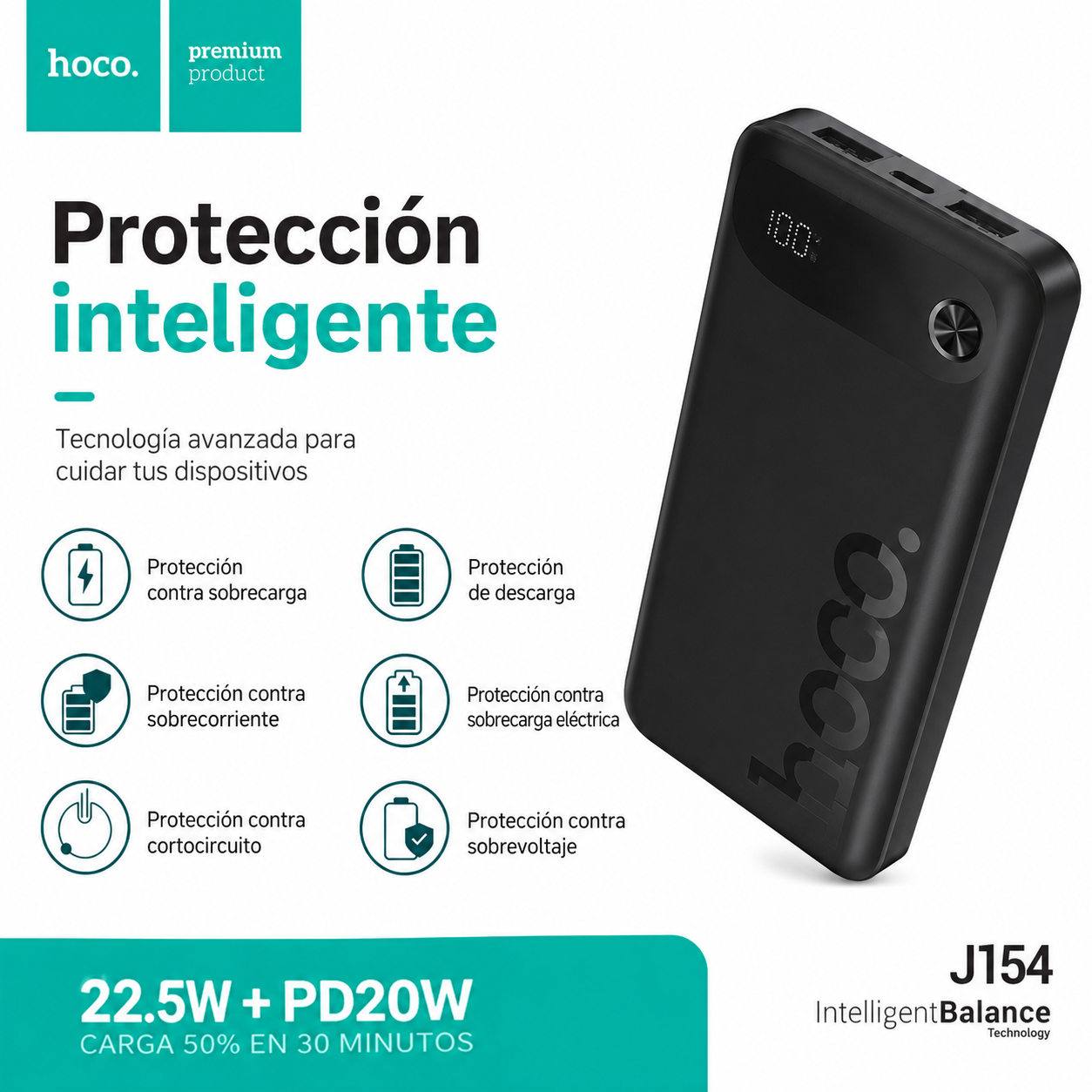 Power Bank 10000mAh 22 5W PD20W USB C Carga R pida-7