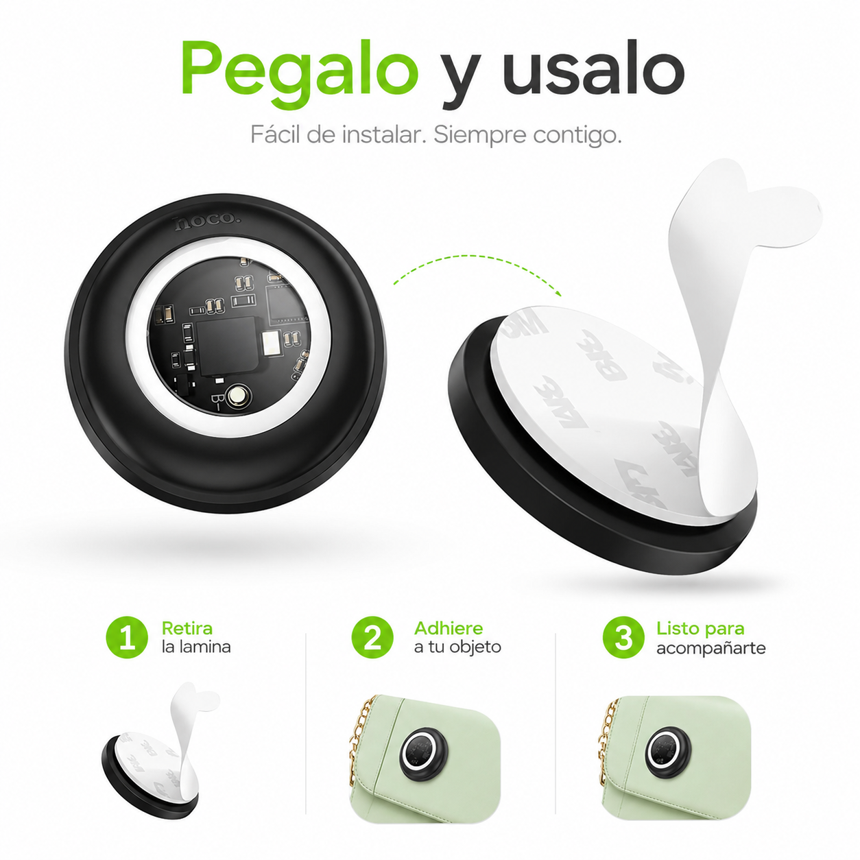 Hoco E91B AirTag Localizador Bluetooth Apple Find My GPS-5