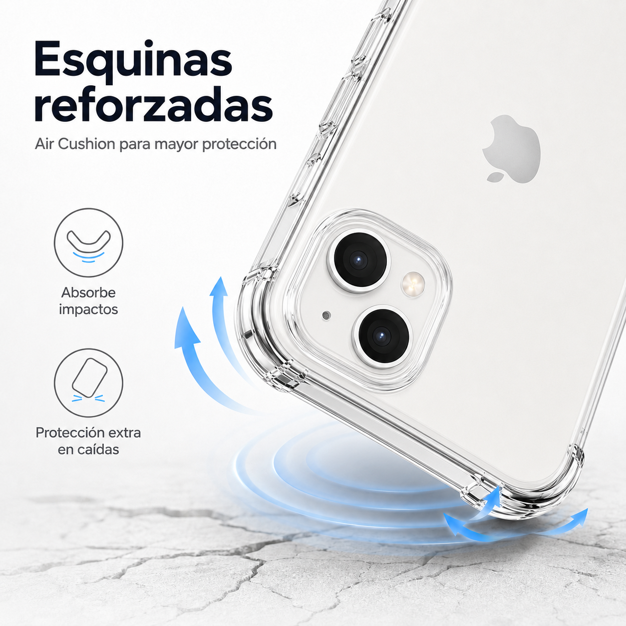 Carcasa Transparente Slim para iPhone 13-3