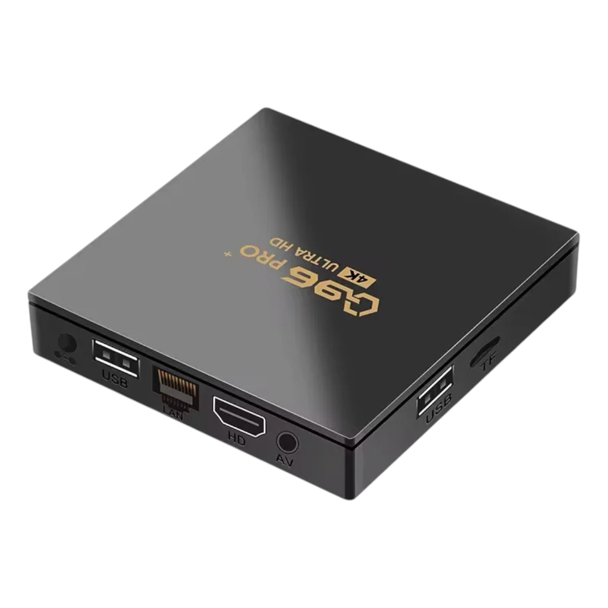 TV Box Q96 MAX Android 4K con WiFi y Control Remoto-3