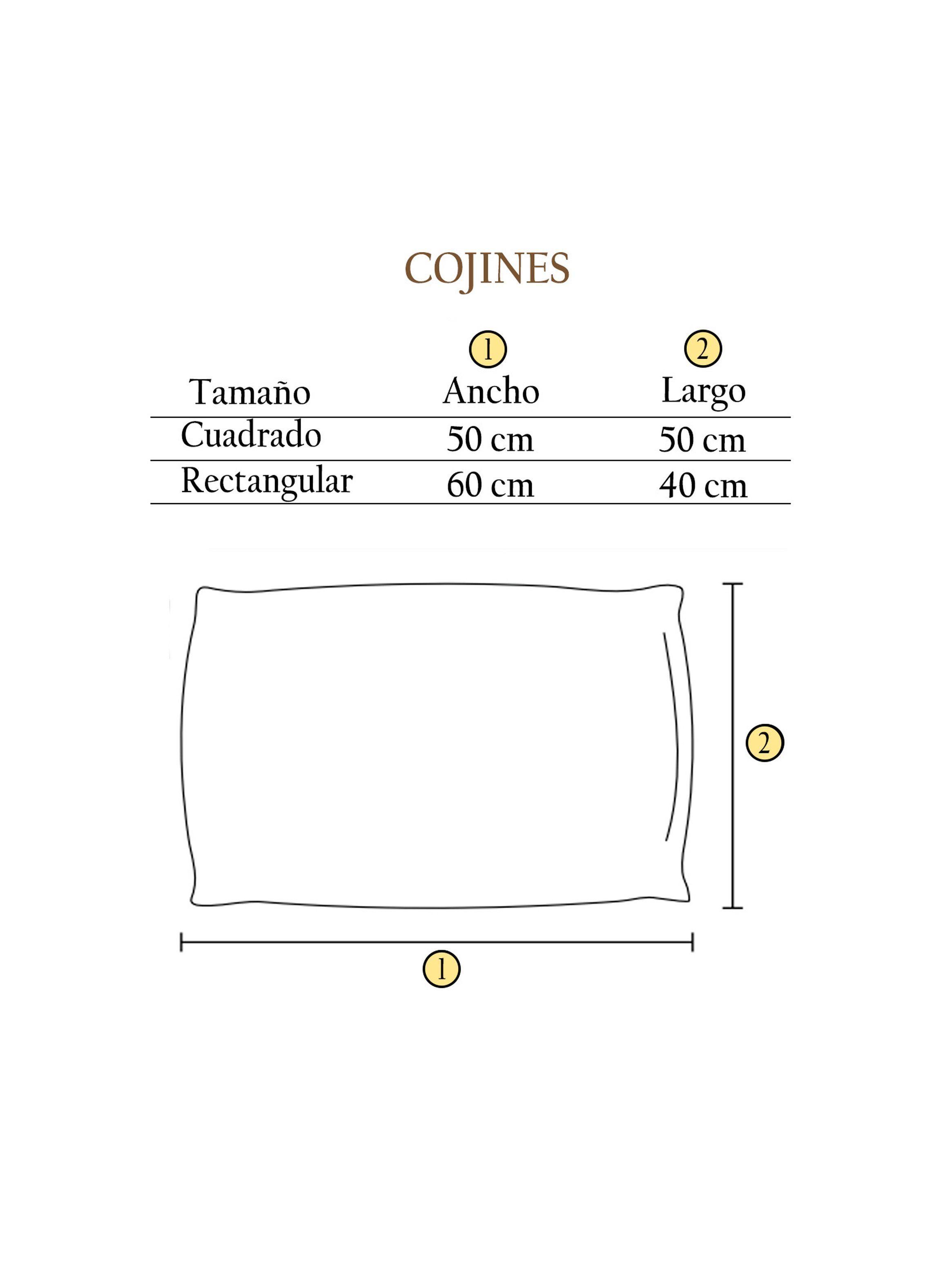  Cojín Llanquihue - en lana y telar (50 x 50 cm)-6