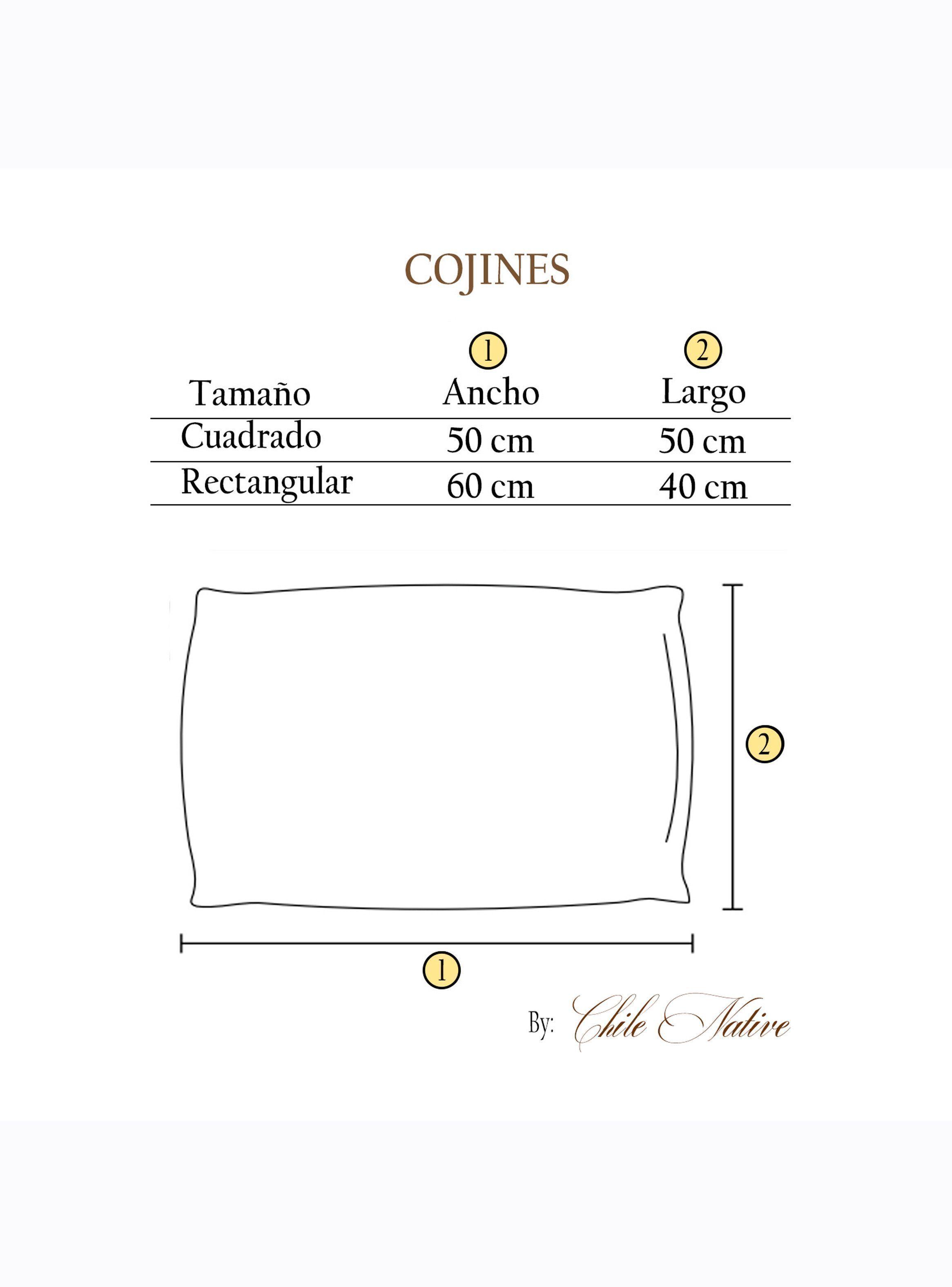 Cojín Colonia - en lana y telar (40 x 60 cm)-5