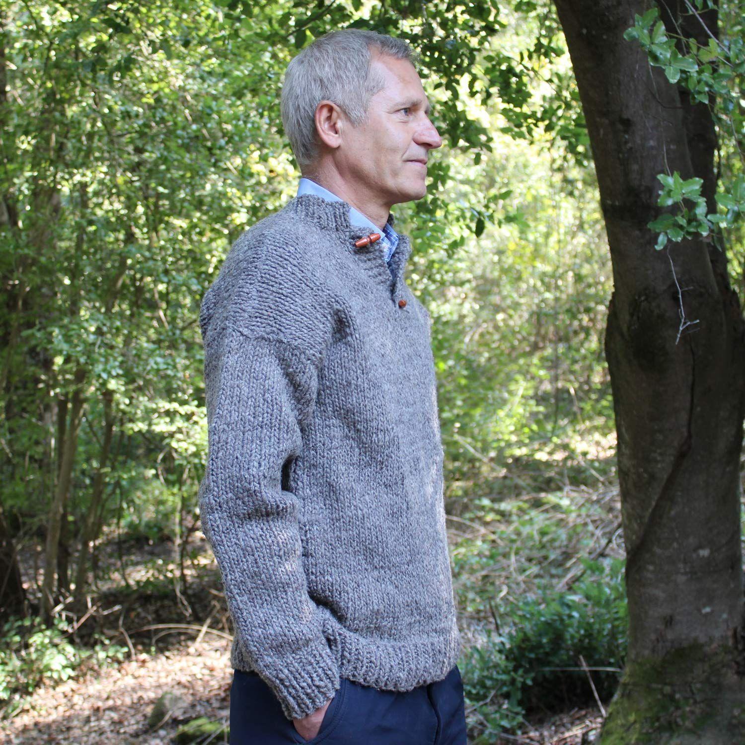 Sweater Alerce - 100% lana y artesanal - Chile Native -5