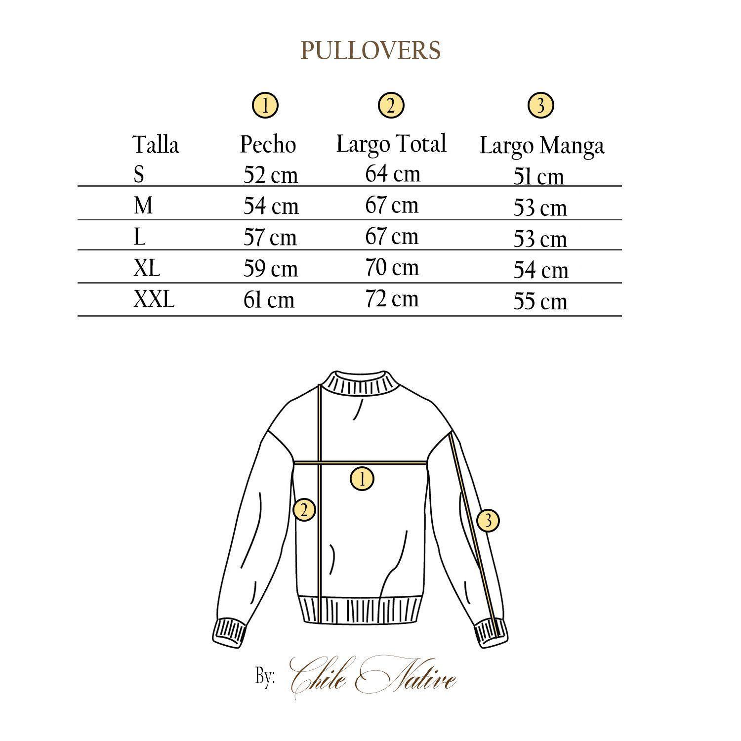 Sweater Alerce - 100% lana y artesanal - Chile Native -7