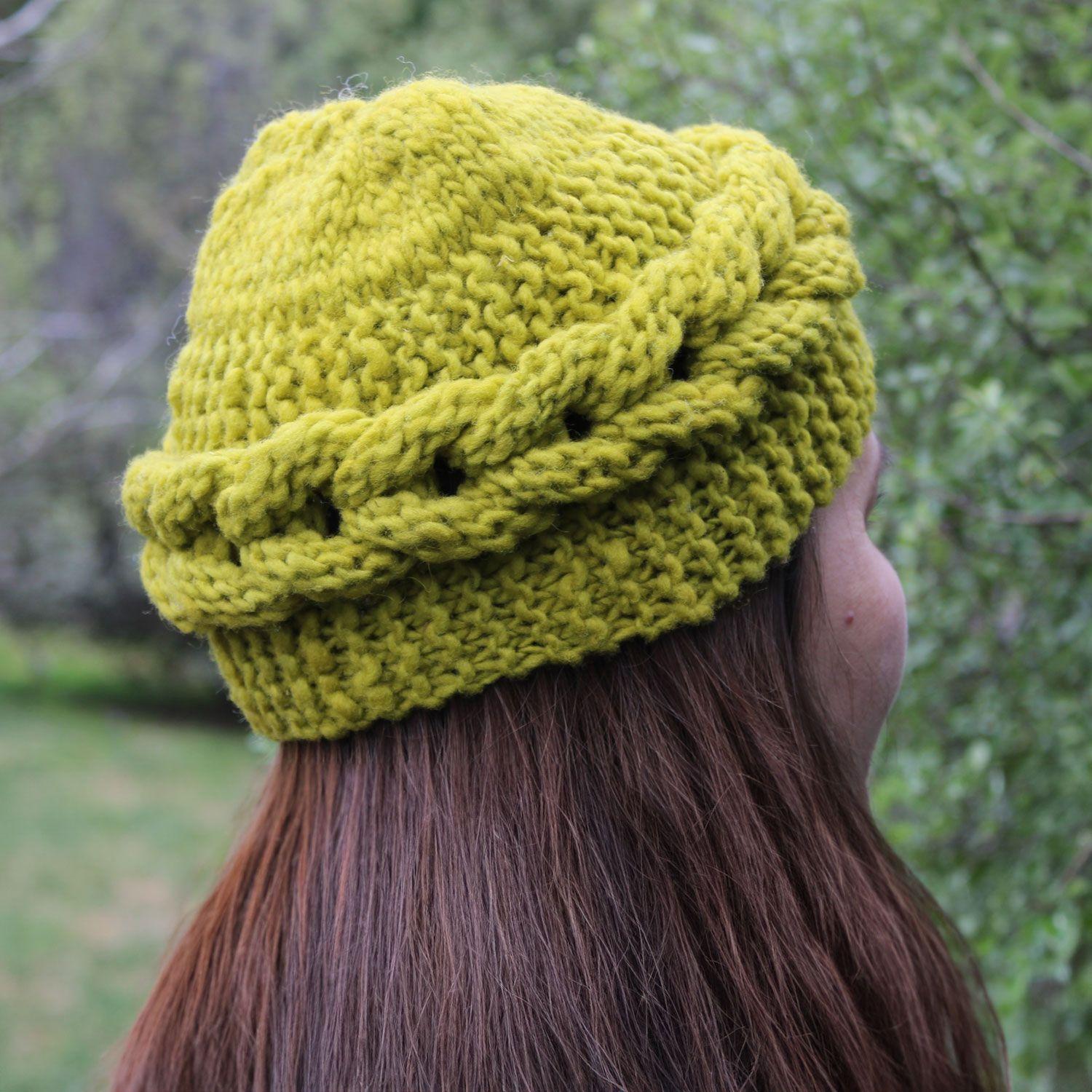 Gorro Flor de la Estrella - 100% Lana de Oveja -3