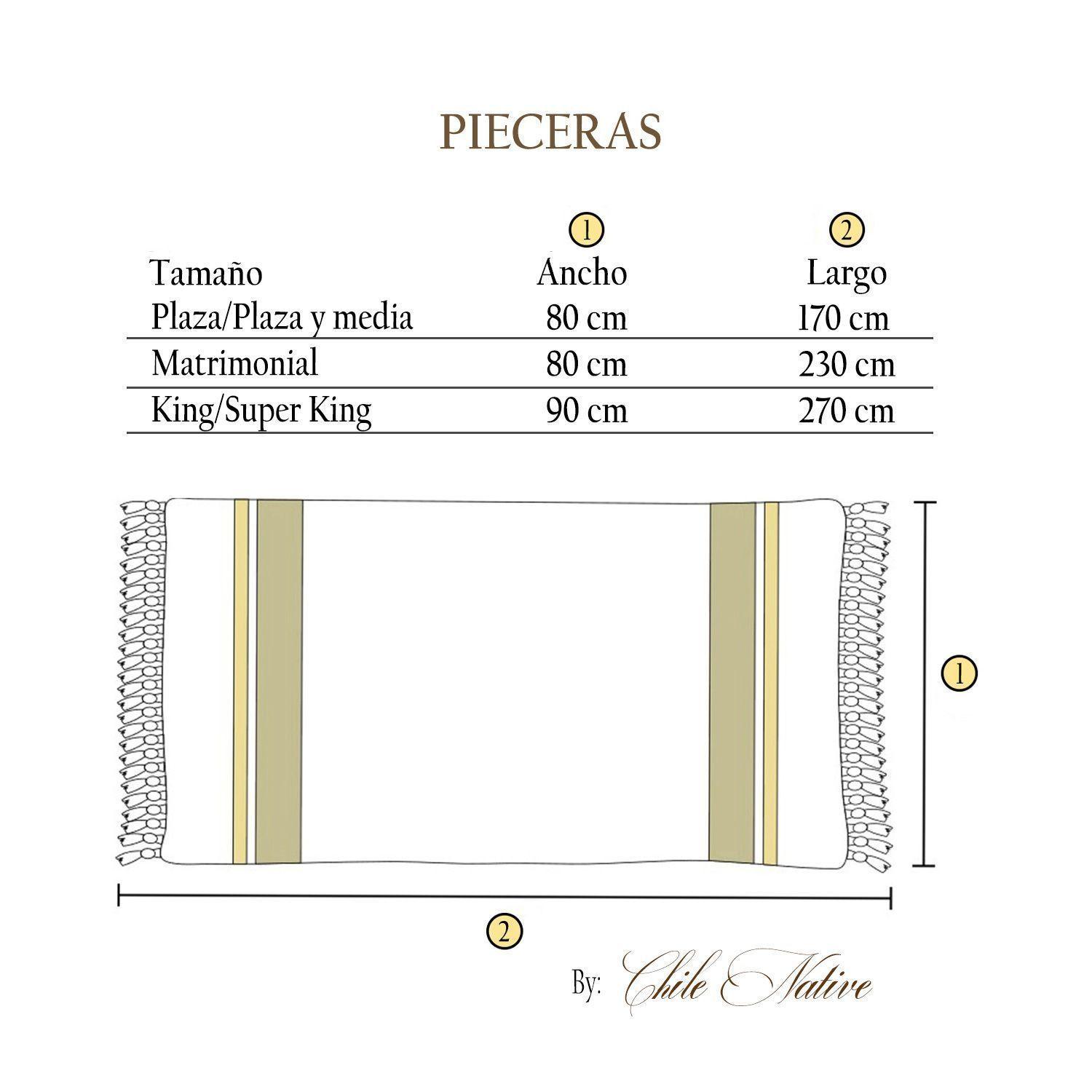 Piecera Miscanti - en lana y telar (matrimonial)-7