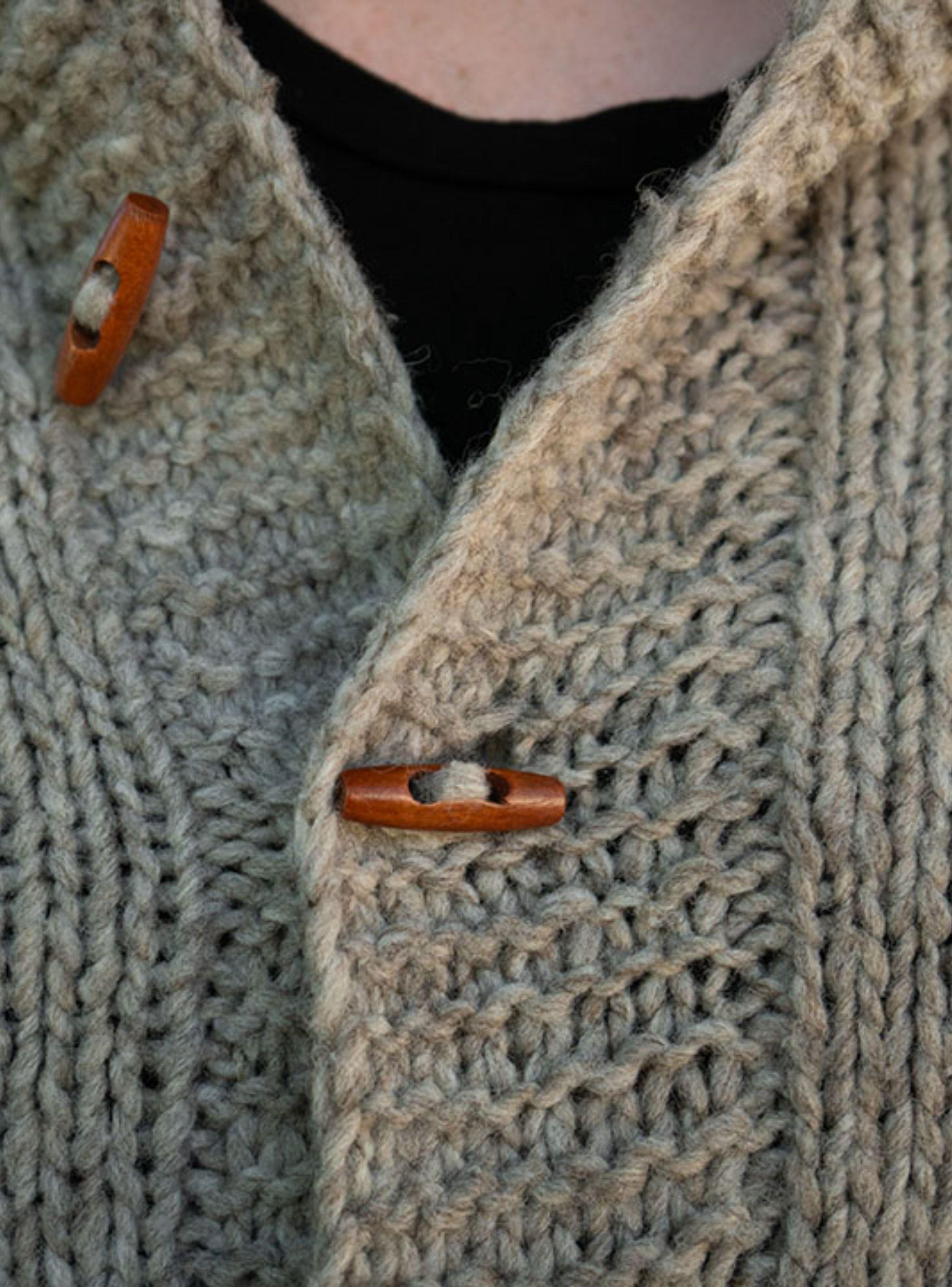 Chaleco Canelo - 100% lana y artesanal - Chile Native -6