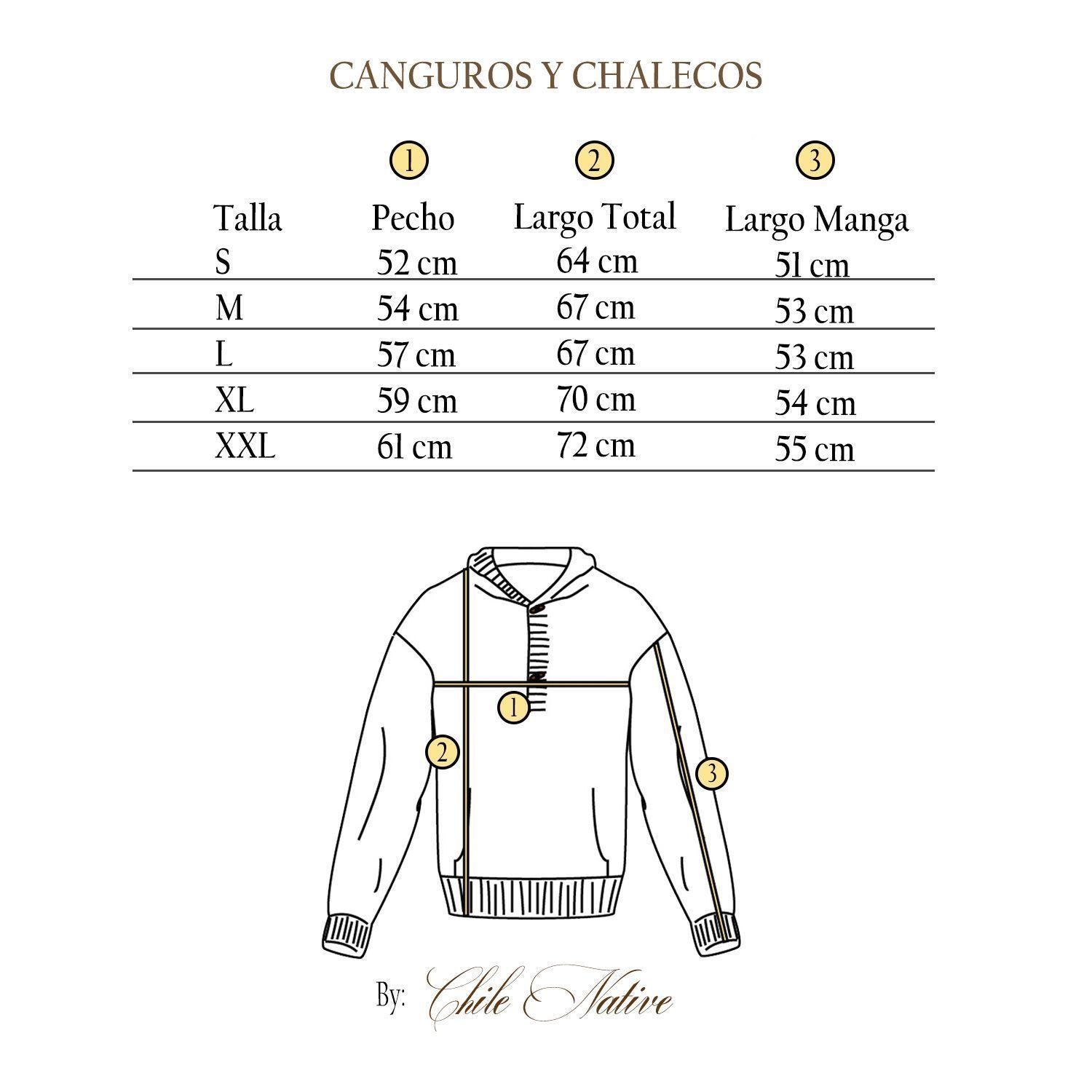 Chaleco Canelo - 100% lana y artesanal - Chile Native -7