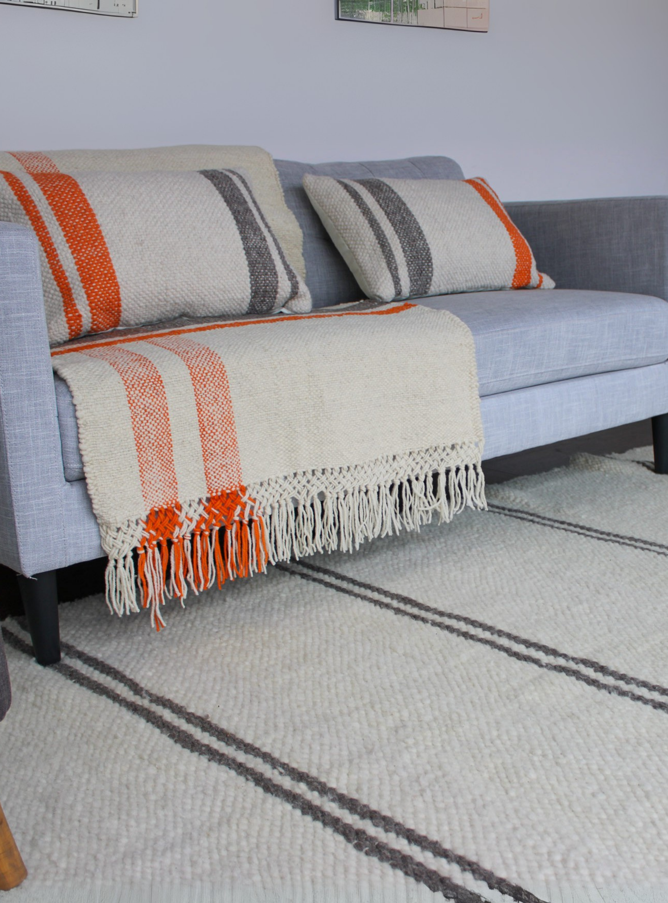 Alfombra Lynch - en lana y telar (200x300 cm) - Chile Native-2