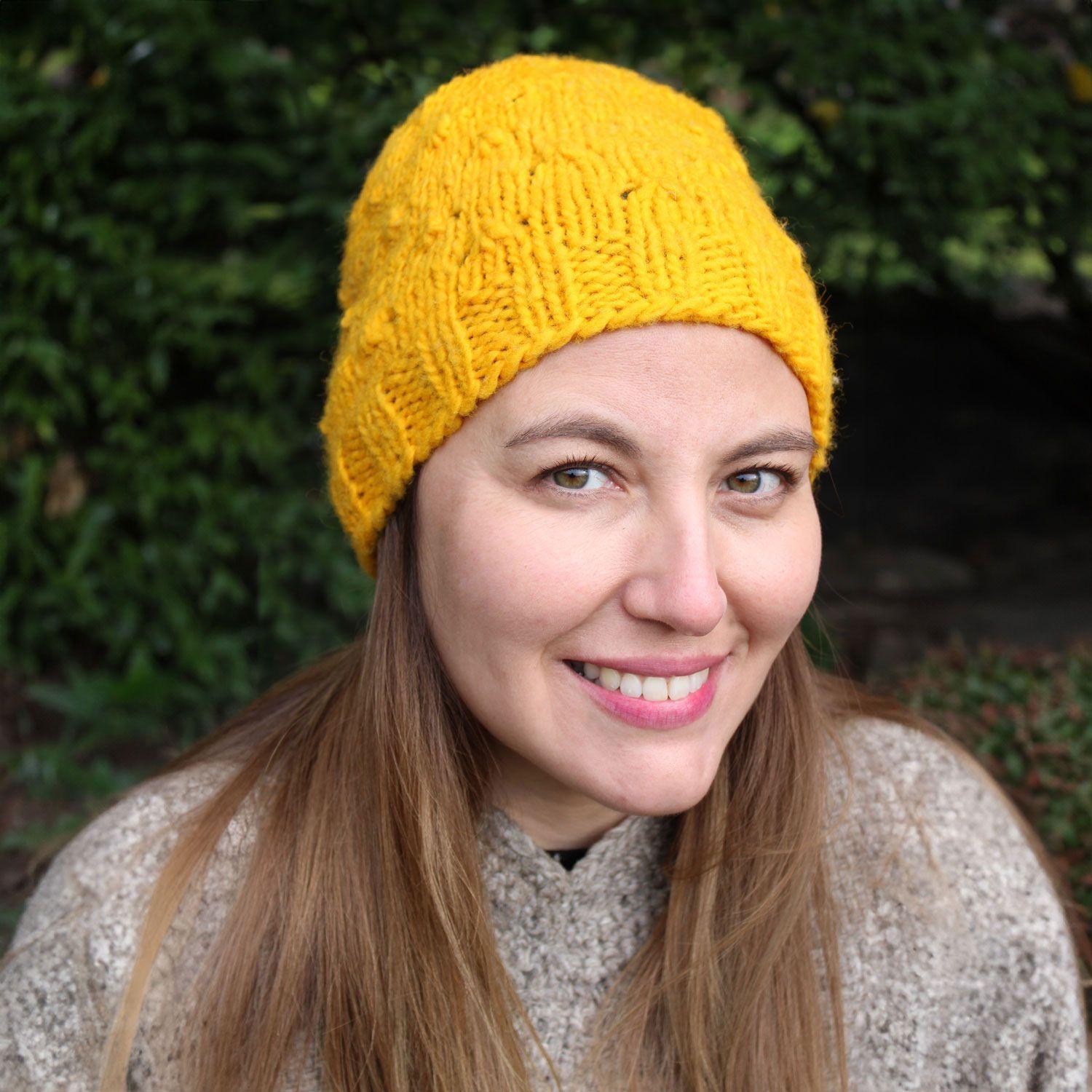 Gorro Pasionaria - 100% Lana de Oveja -2
