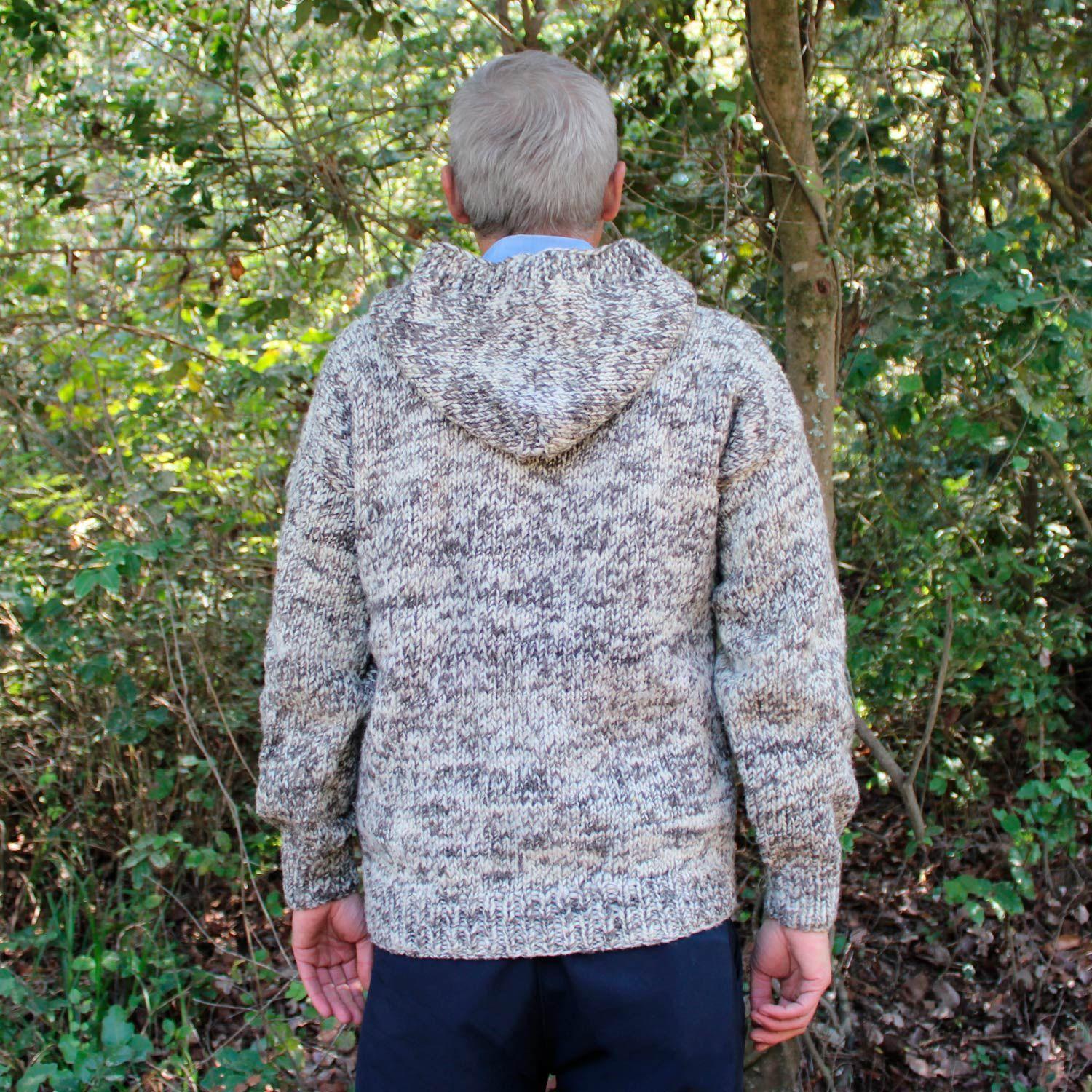Sweater 100% Lana Hombre Avellano-3