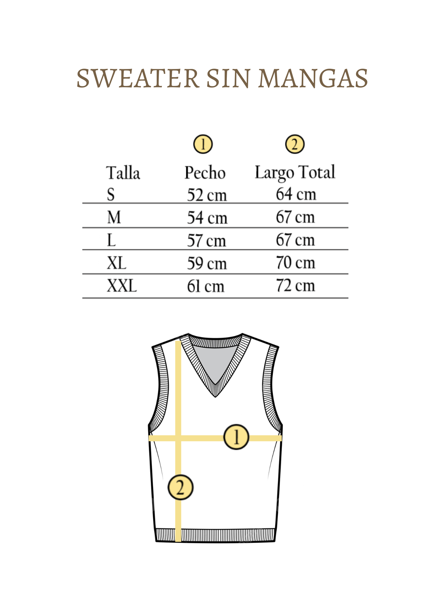 Sweater de lana sin mangas Chacay-4