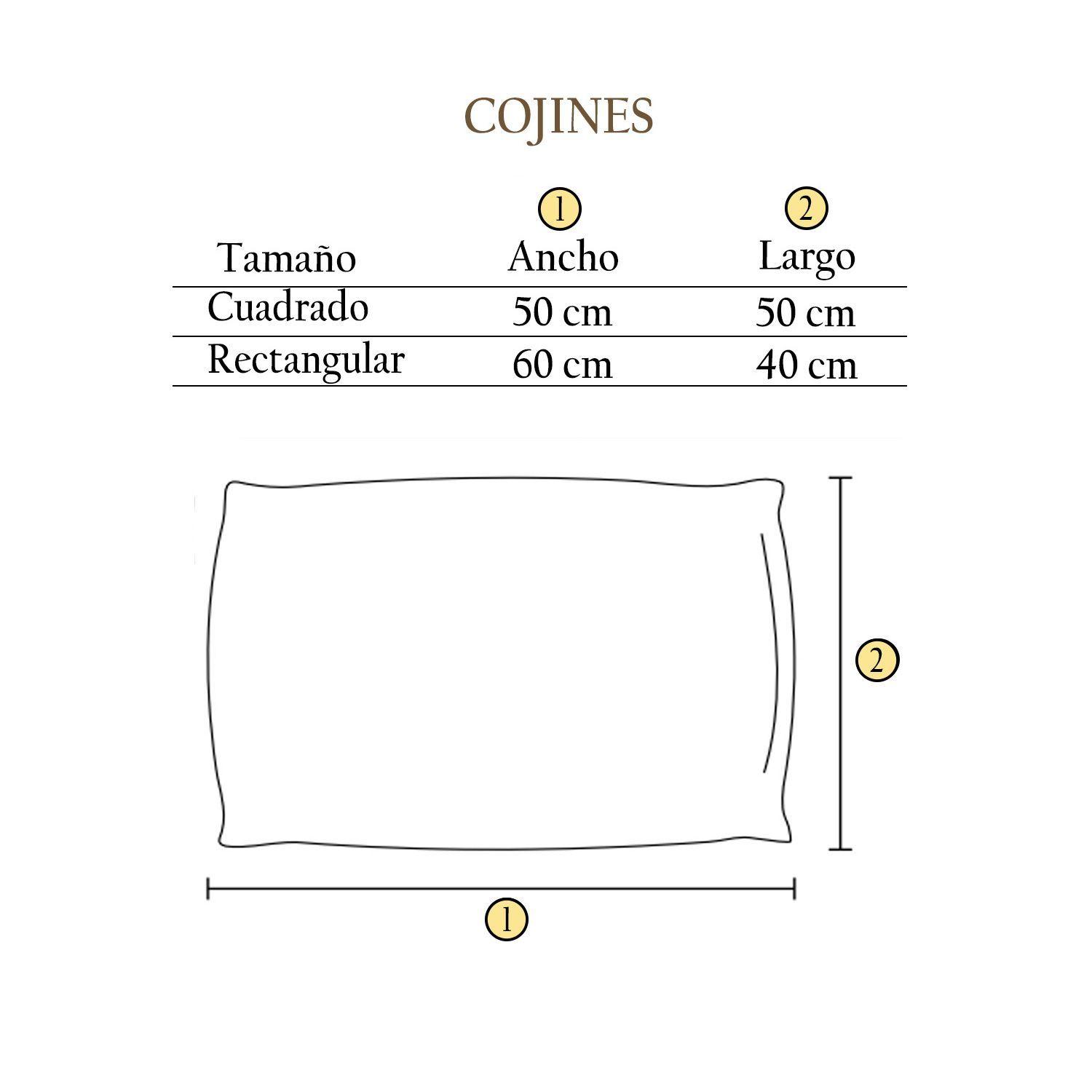 Cojín Cisnes - en lana y telar (40 x 60 cm)-7