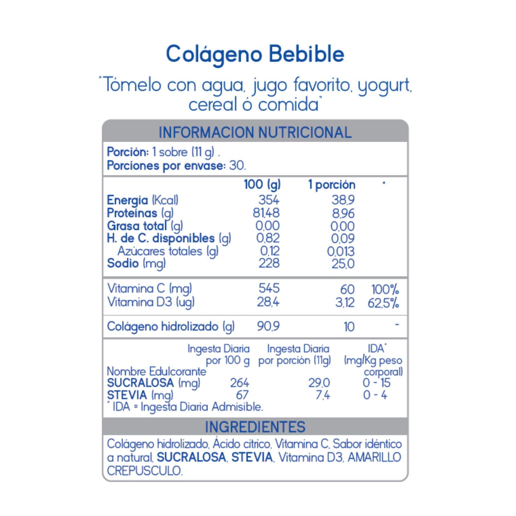 REGENERA C+D SACHET – COLÁGENO CON VITAMINAS C Y D PARA ARTICULACIONES Y HUESOS-1