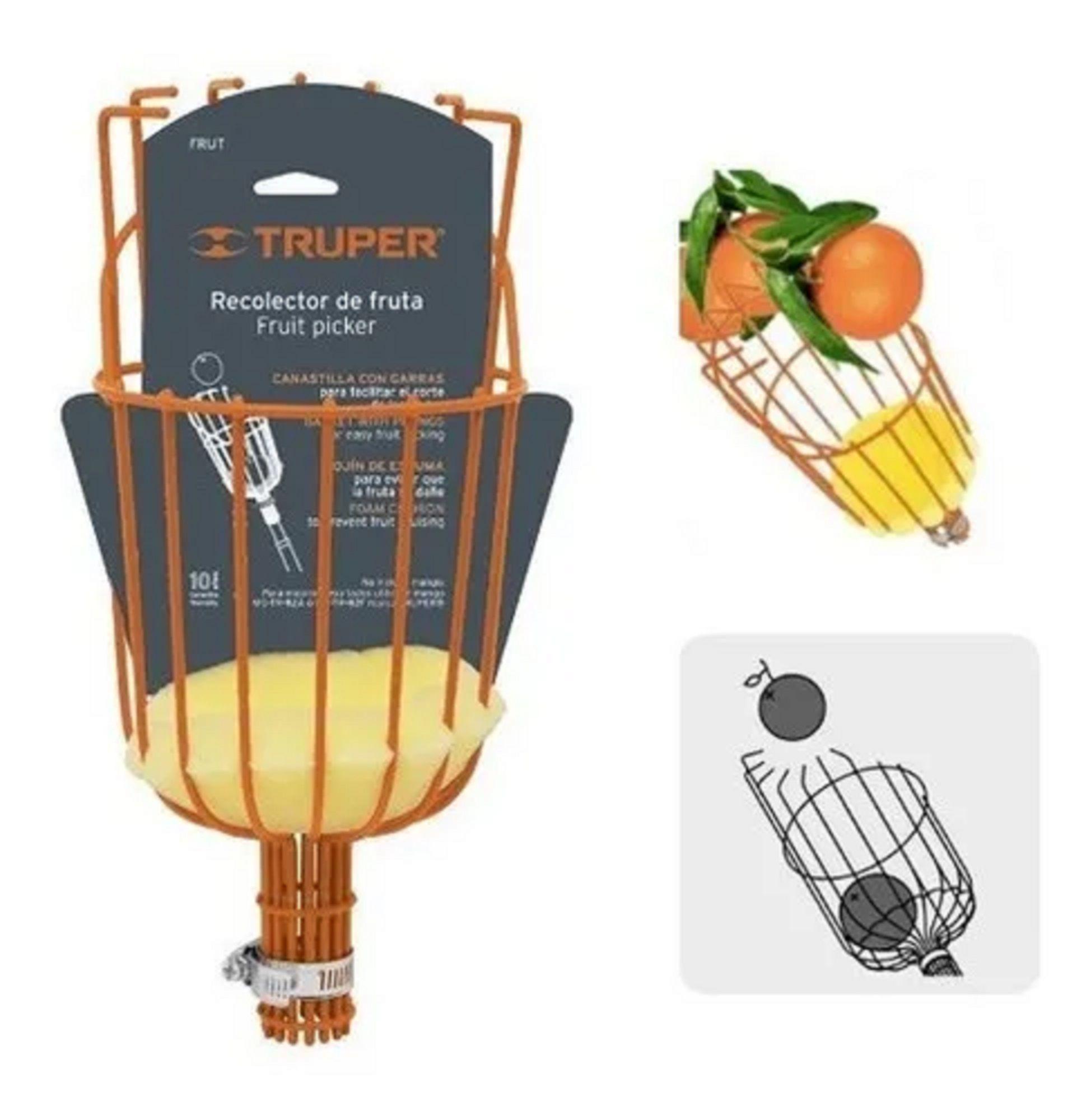 Recolector De Frutas Truper Con Cojin, Frut-2