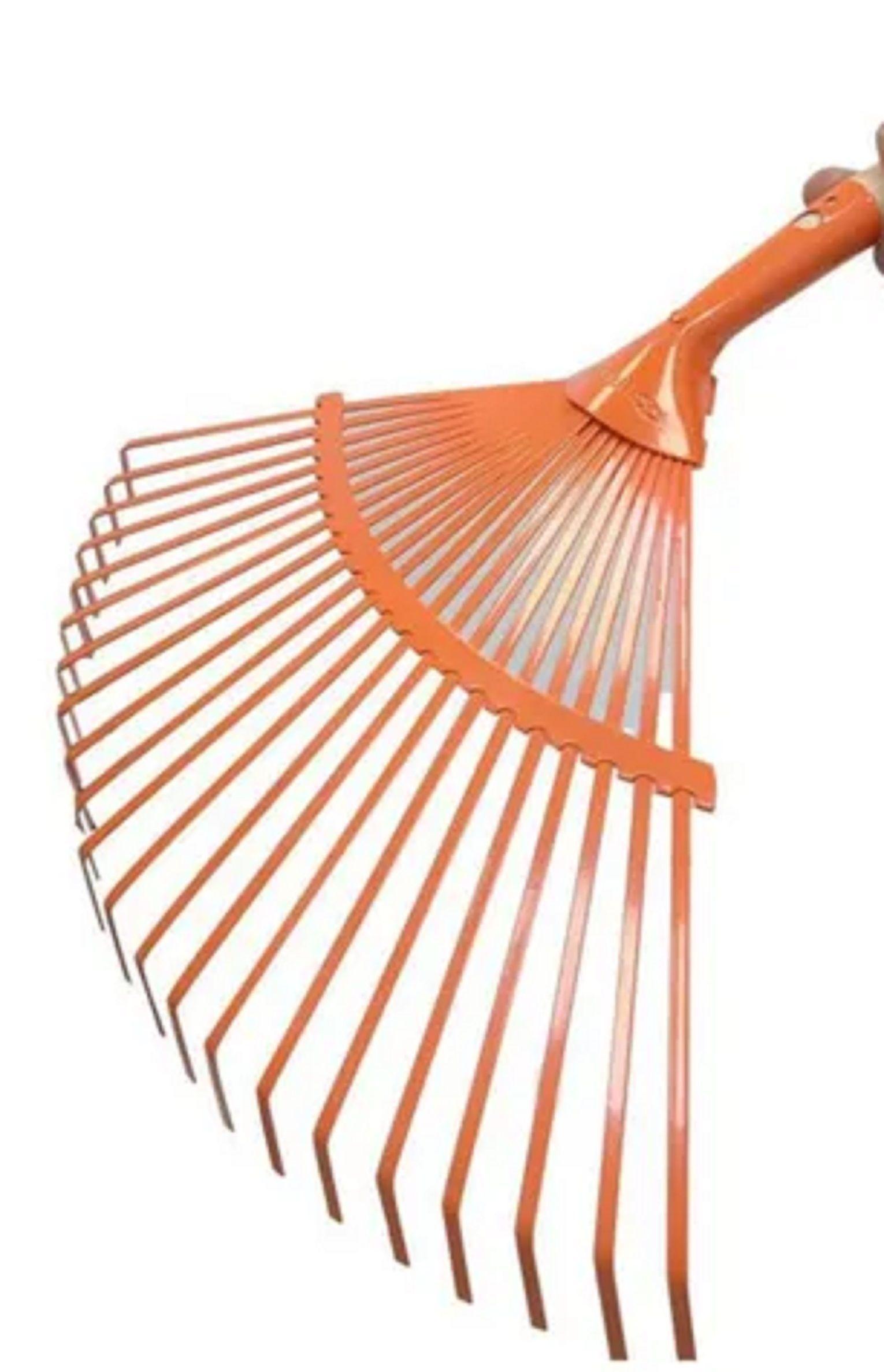 Rastrillo Barrehojas Metal Curva 22dtes Em-22 Truper-1