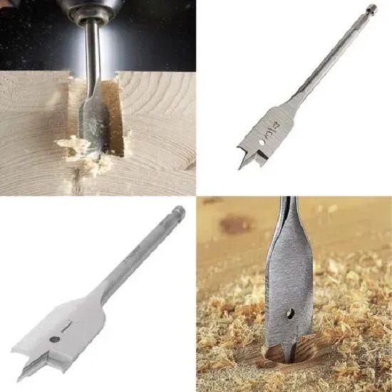 Juego De Brocas Planas Para Madera, 6 Piezas, Truper J-bpt-6-2