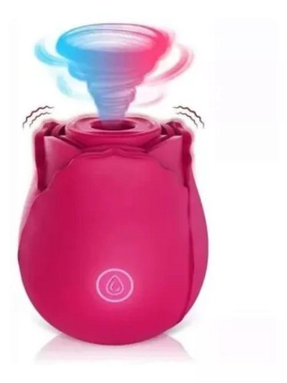 Vibrador Succionador Rosa Pezones Y Clitoris 3 Velocidades-0