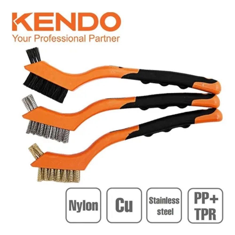 Juego Mini Cepillos Kendo 3 Pzas 31101-1