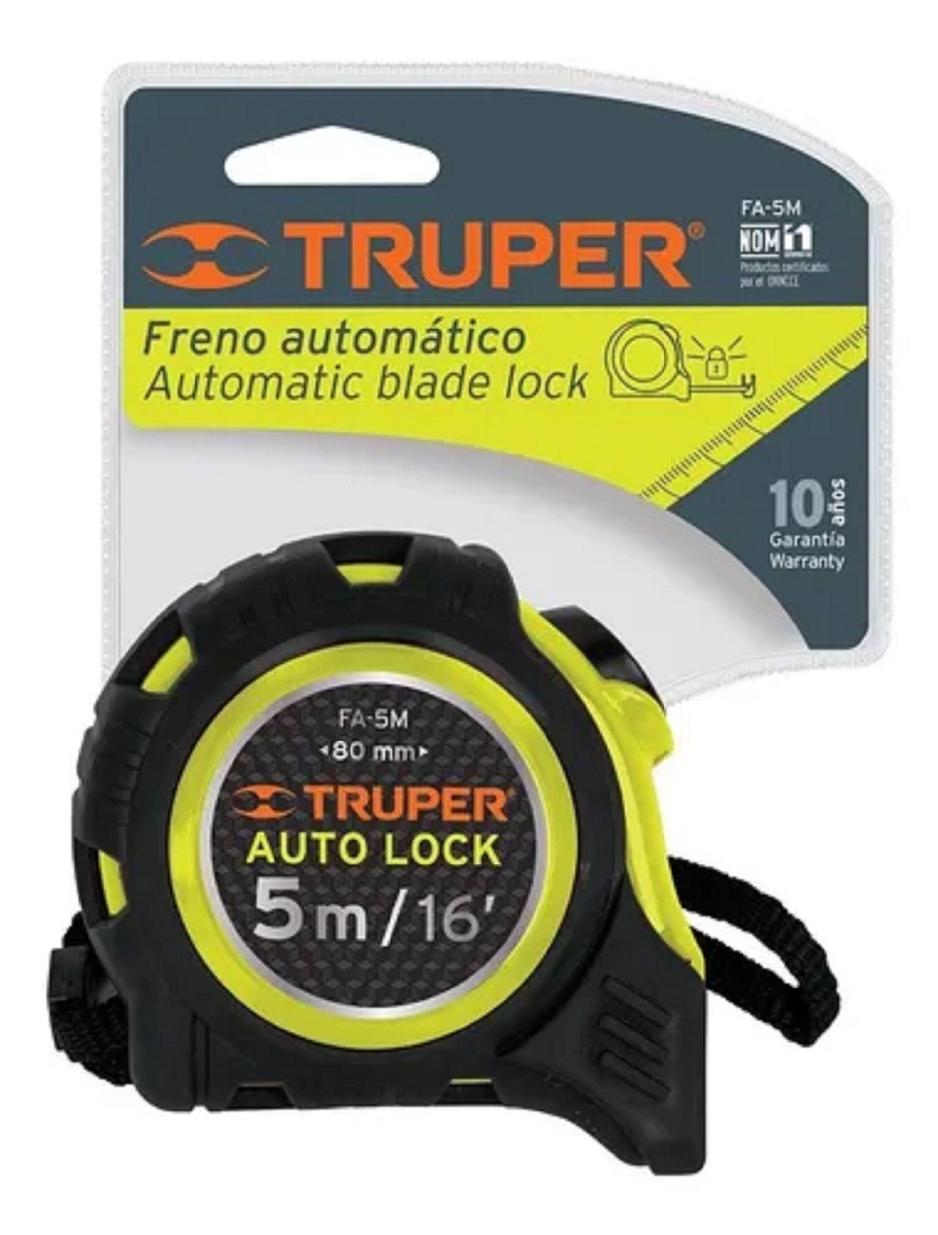 Huincha De Medir 5mtrs Autobloqueo Truper Profesional-1
