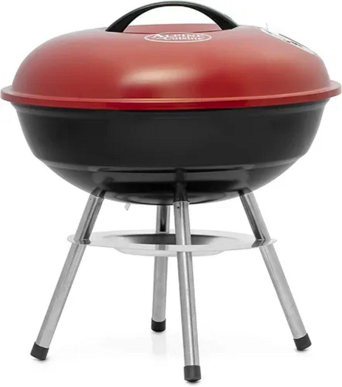 Mini Estufa Parrilla Redonda 36cm Parrillera Barbacoa Asado-2