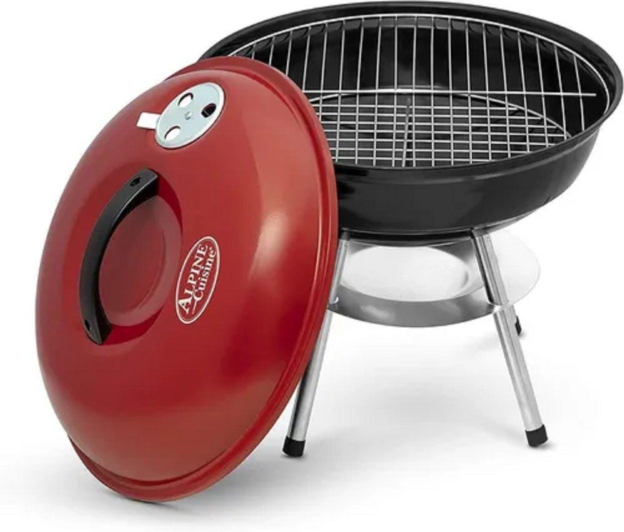 Mini Estufa Parrilla Redonda 36cm Parrillera Barbacoa Asado-6