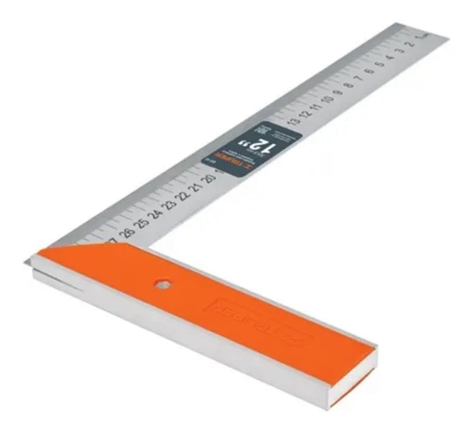 Escuadra Carpintera 12 Truper Acero Inoxidable-0