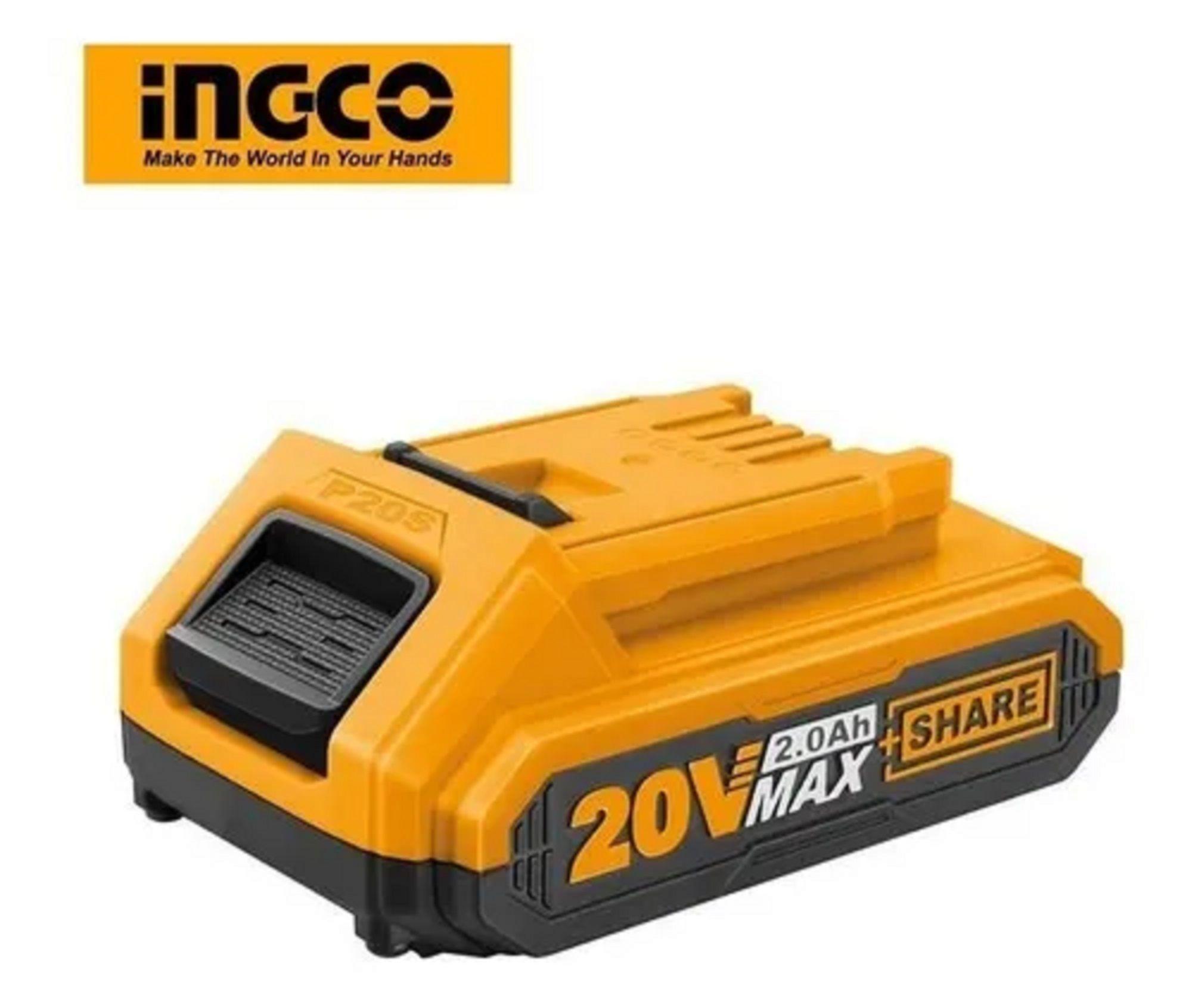 Batería De Litio P20s 20v/2ah Ingco Fbli2001-0