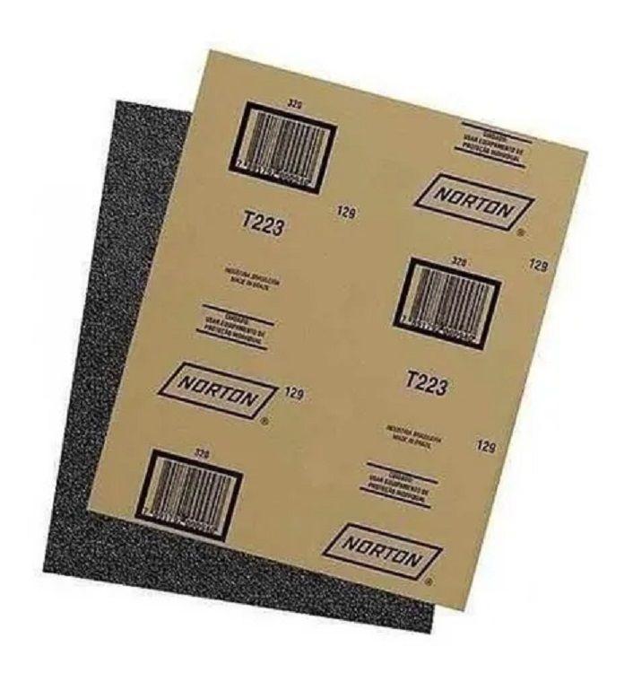 Lija Al Agua Pack 10un (metal,madera,pared,plastico) Gr.80-2