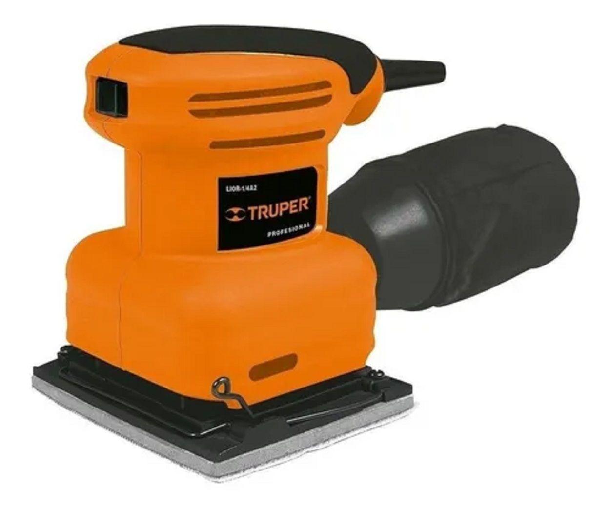 Lijadora Profesional Orbital Truper Lior-1/4a2 Naranja-0