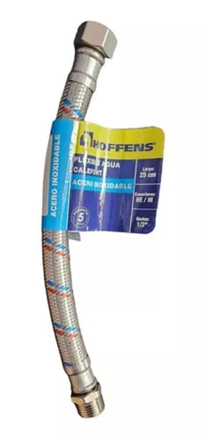 Flexible De 1/2 Acero Inoxidable 35cm Calefont He-hi Hoffens-0