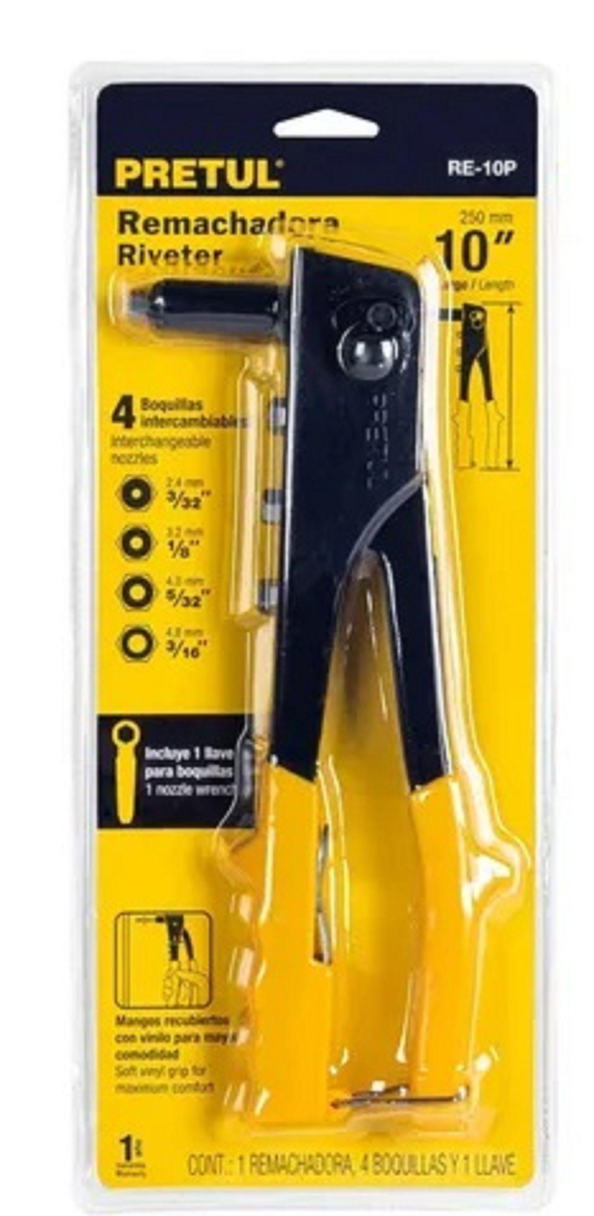 Remachadora Manual 10 Pretul Re-10p-1